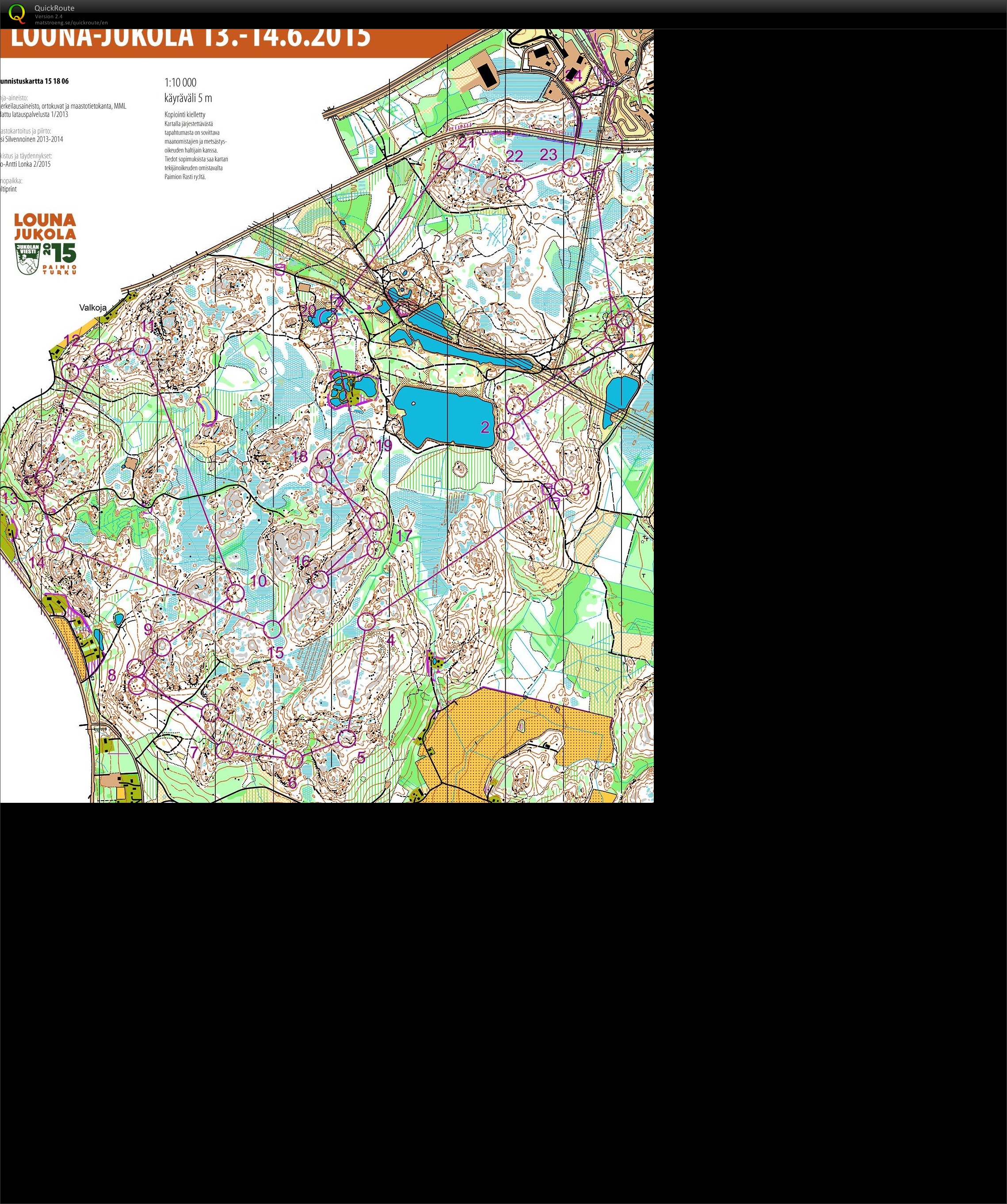 Jukola VI (14/06/2015)