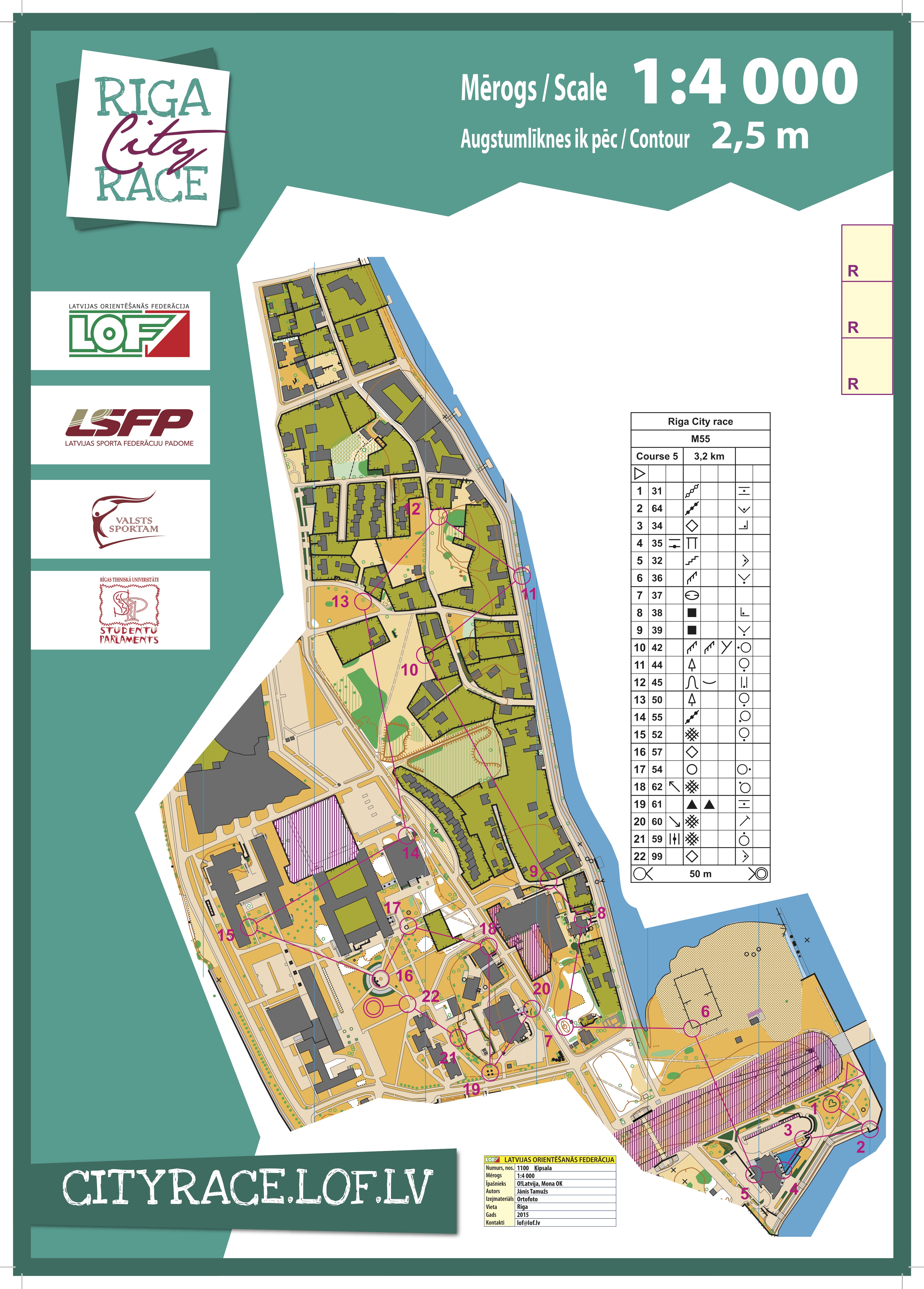 Riga City Race M55 (29/08/2015)