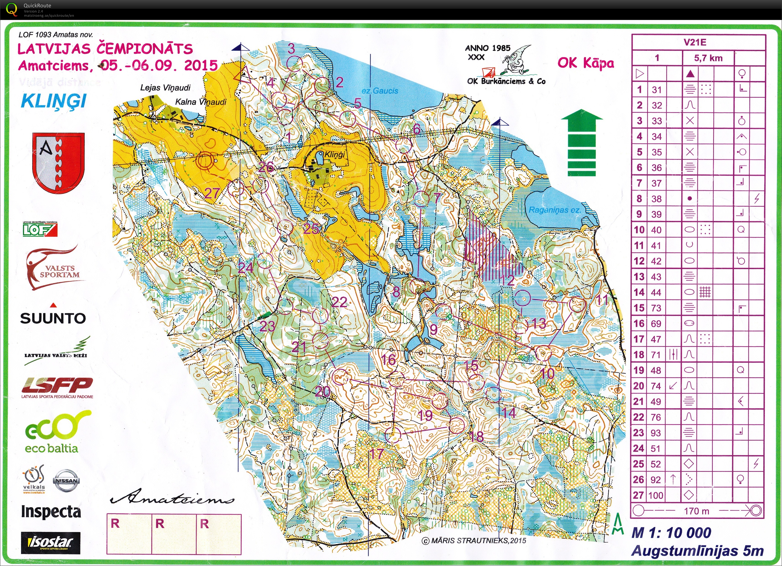 Latvian Championship Middle (05/09/2015)