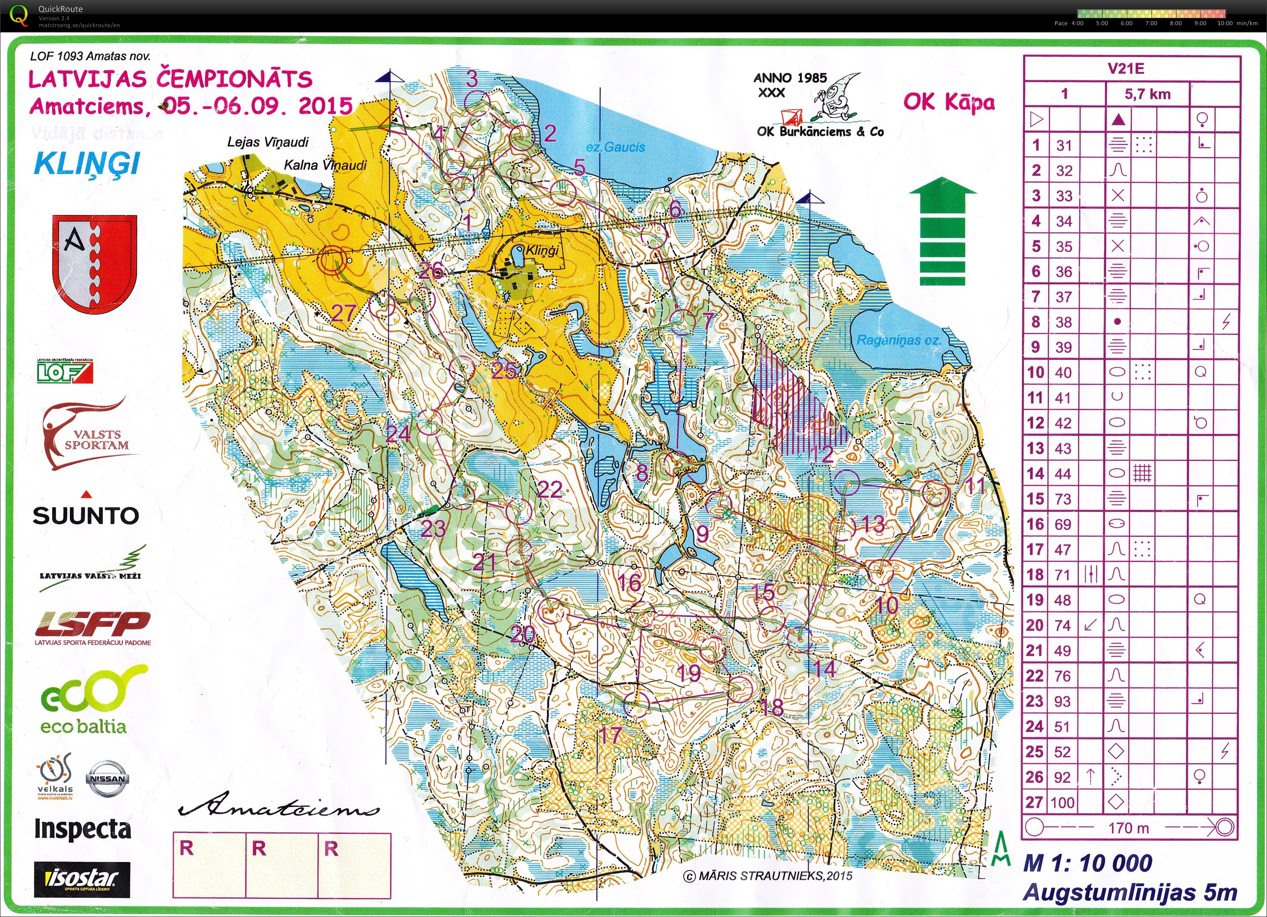 Latvian Championship Middle (05/09/2015)