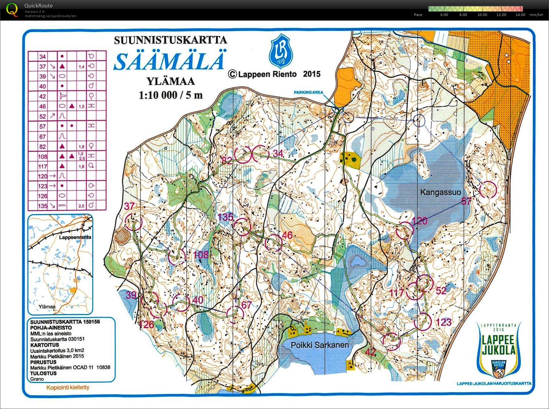 Jukola2016 camp (14/10/2015)