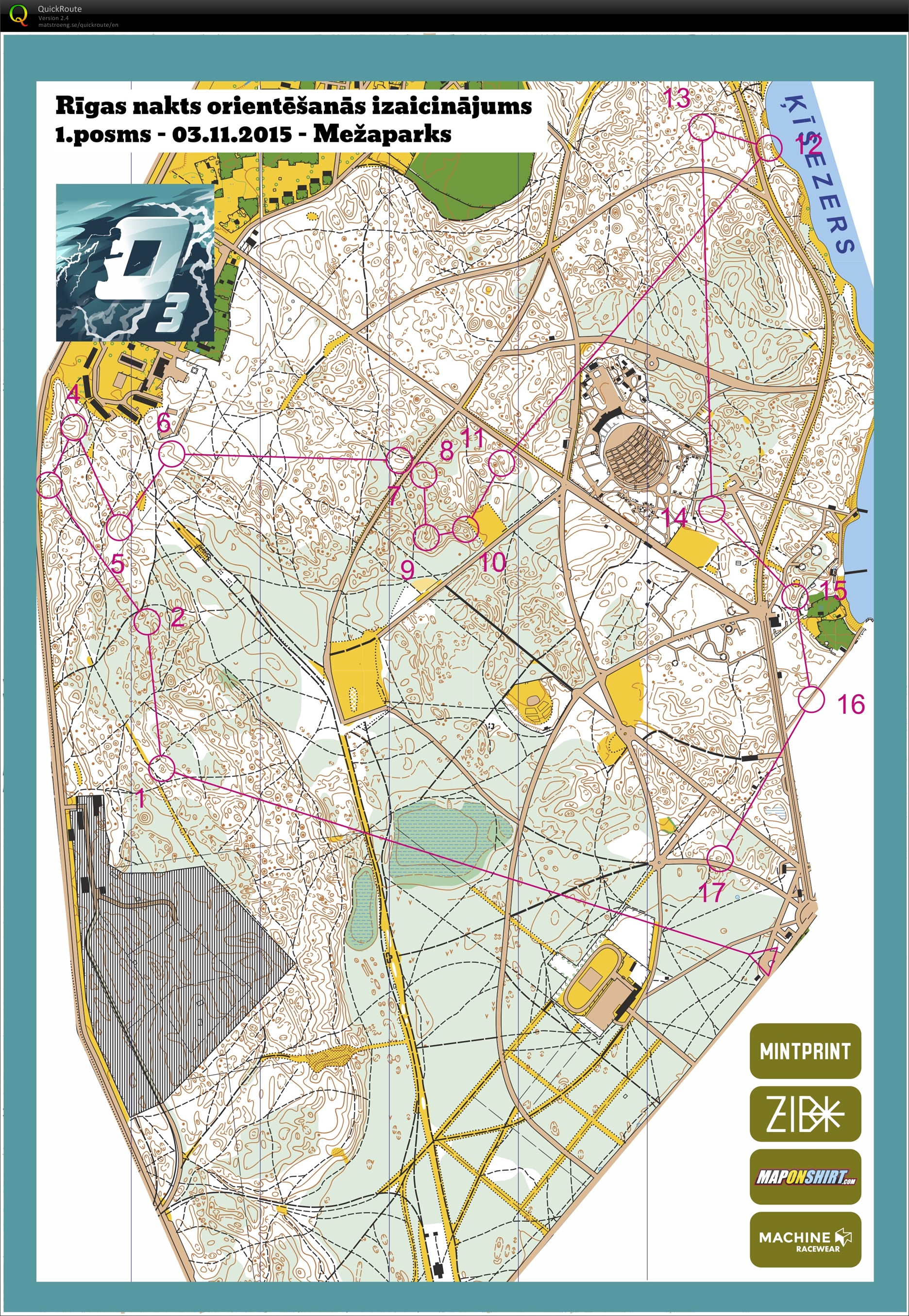Riga Night Challenge 1 (03/11/2015)