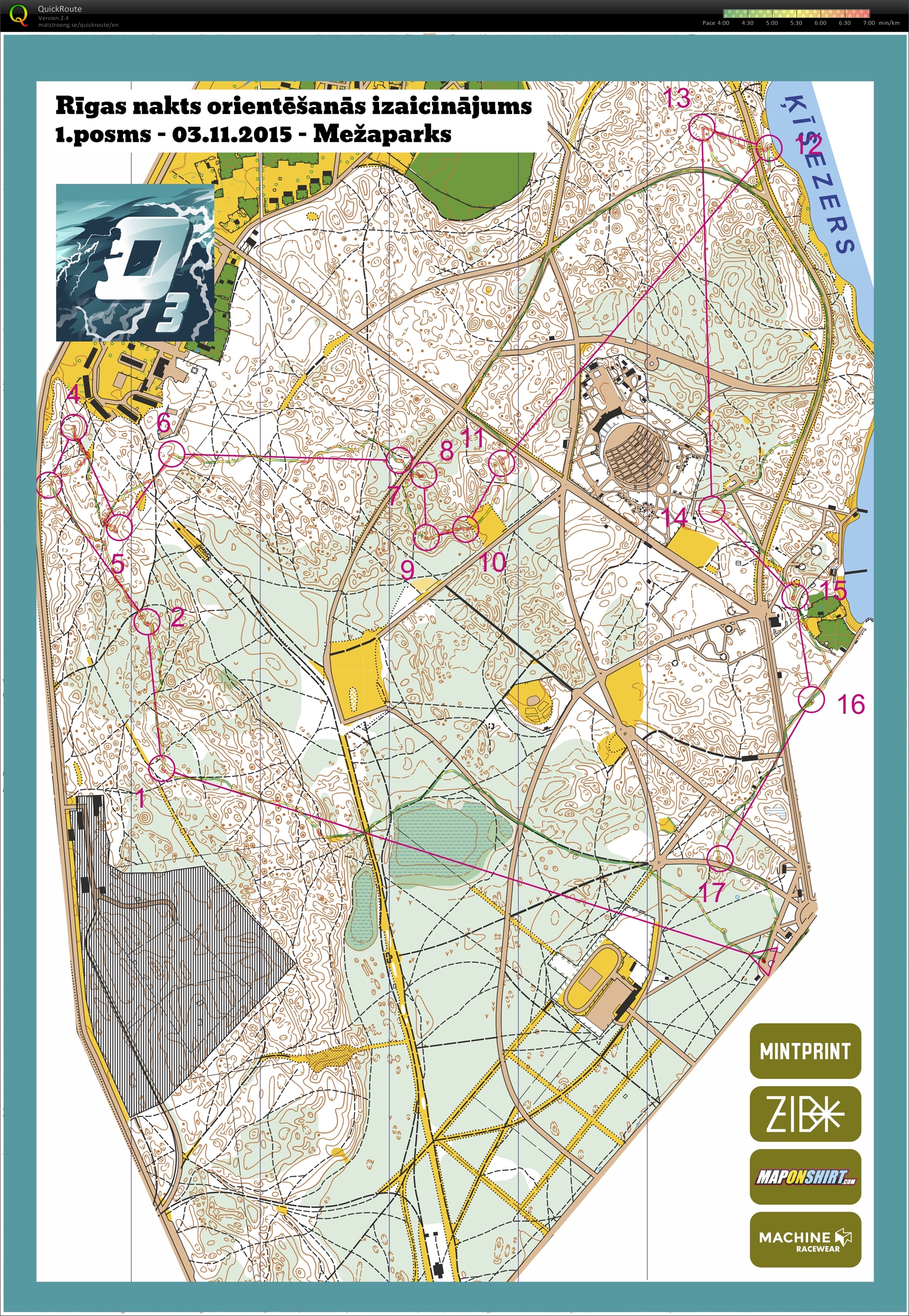 Riga Night Challenge 1 (03/11/2015)