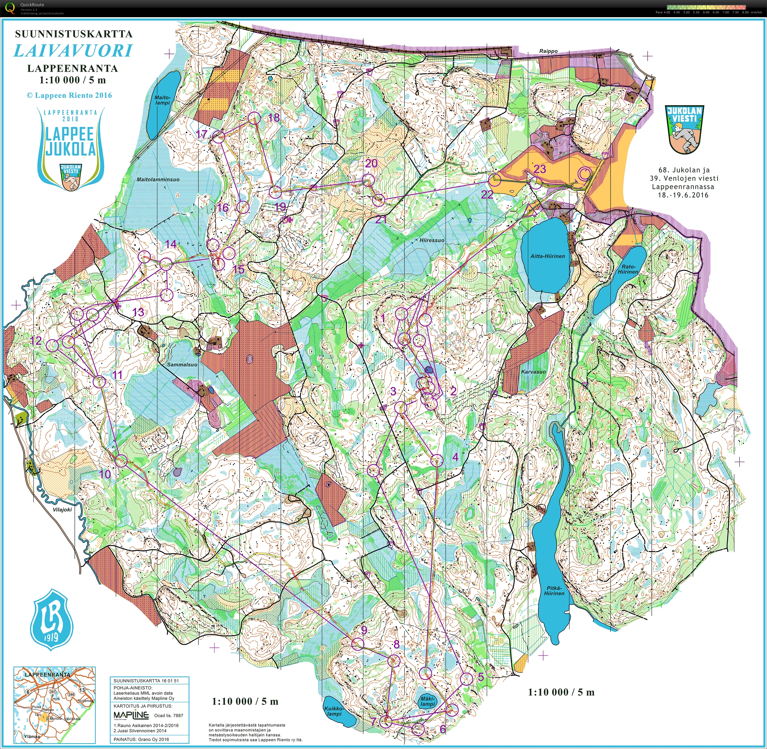 Jukola 6 (19/06/2016)
