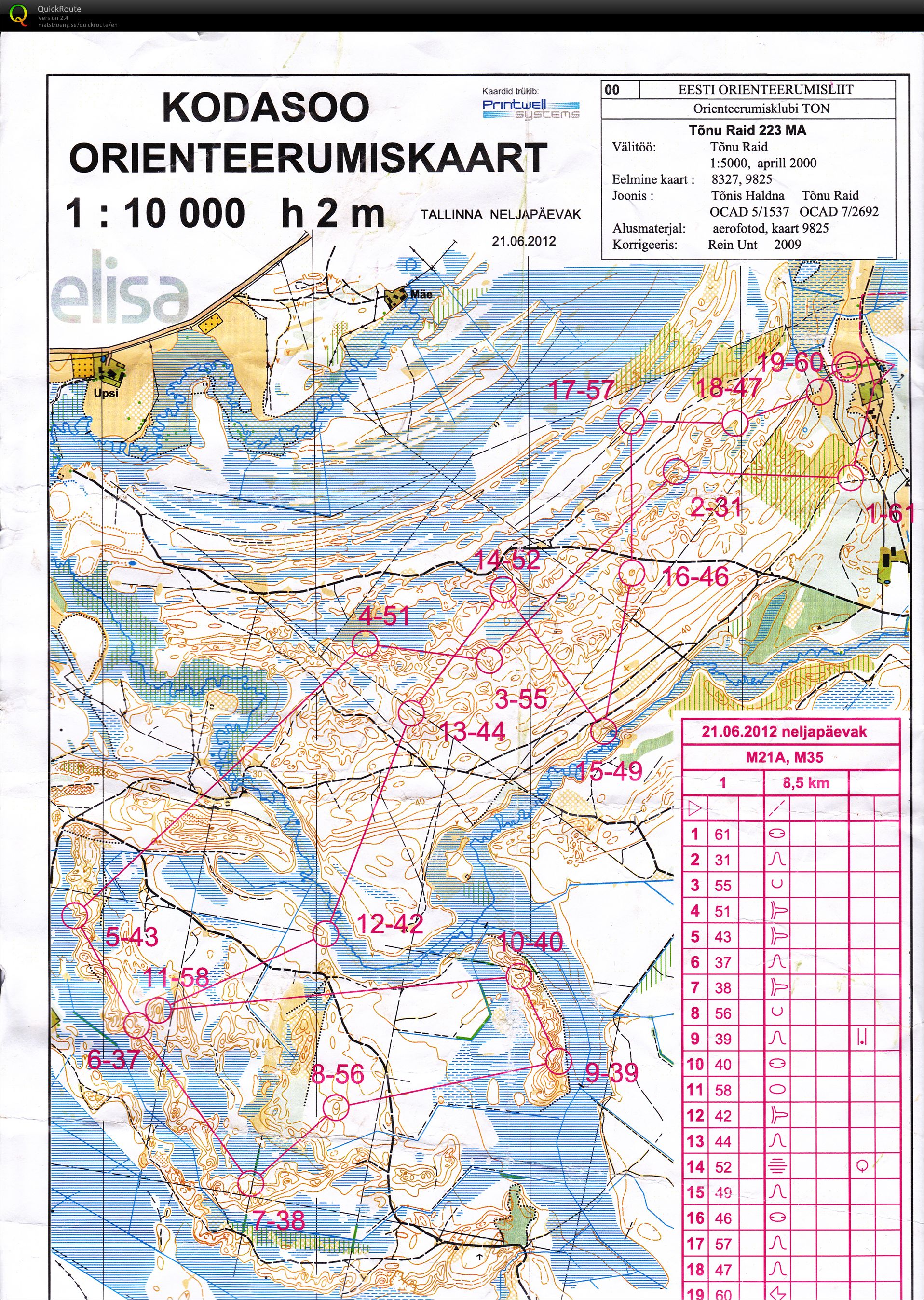Tallin O Week training (21/06/2012)