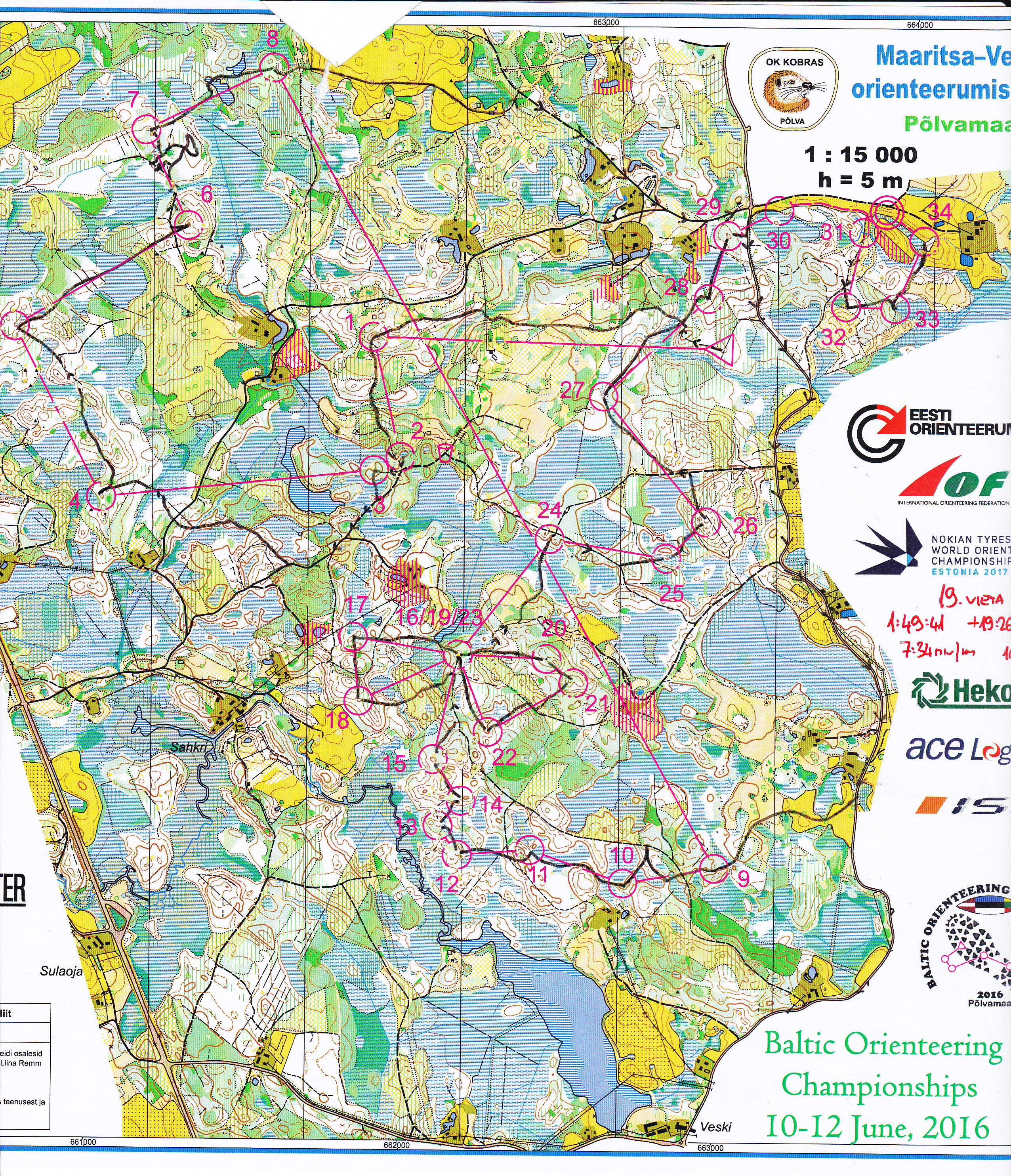 Baltic Championship Long distance (11/06/2016)