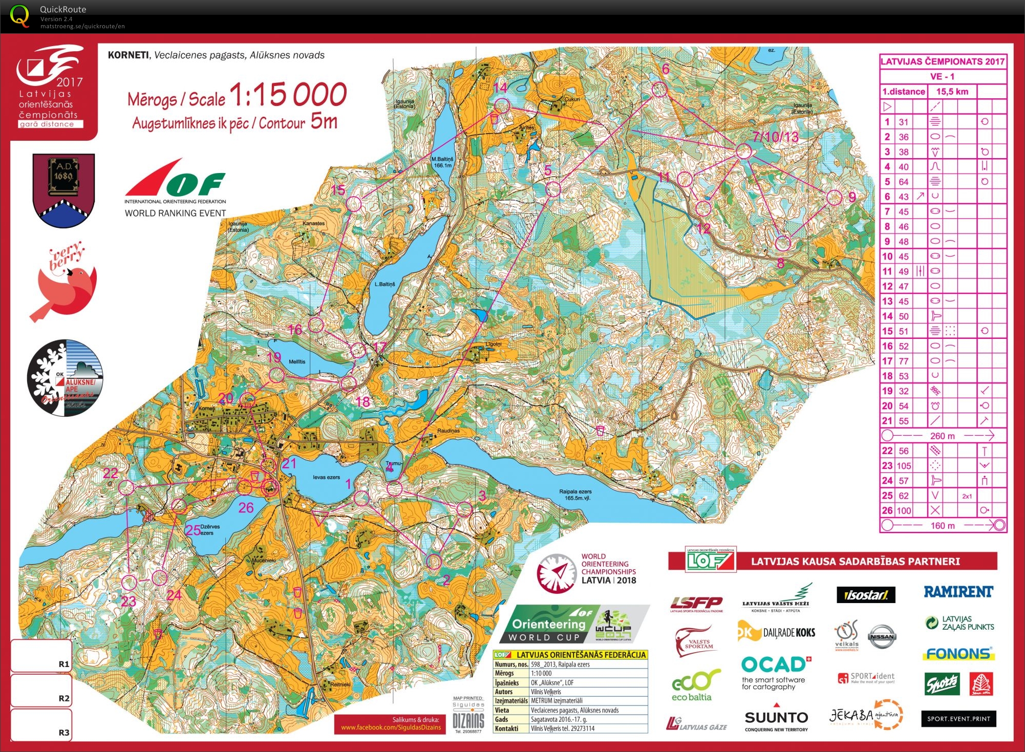 Latvian Championship Long (14/05/2017)