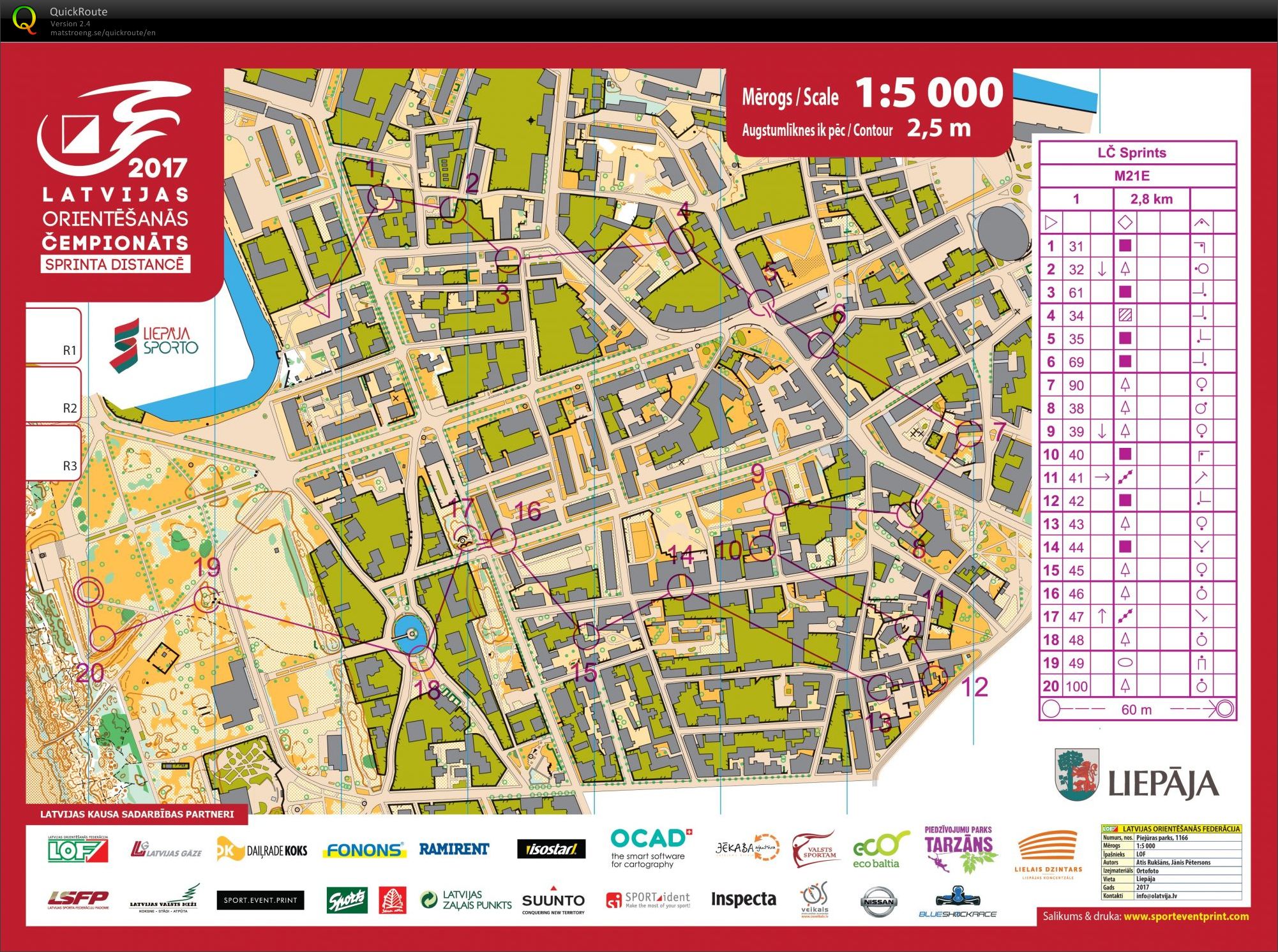 Latvian Championship Sprint (06/05/2017)