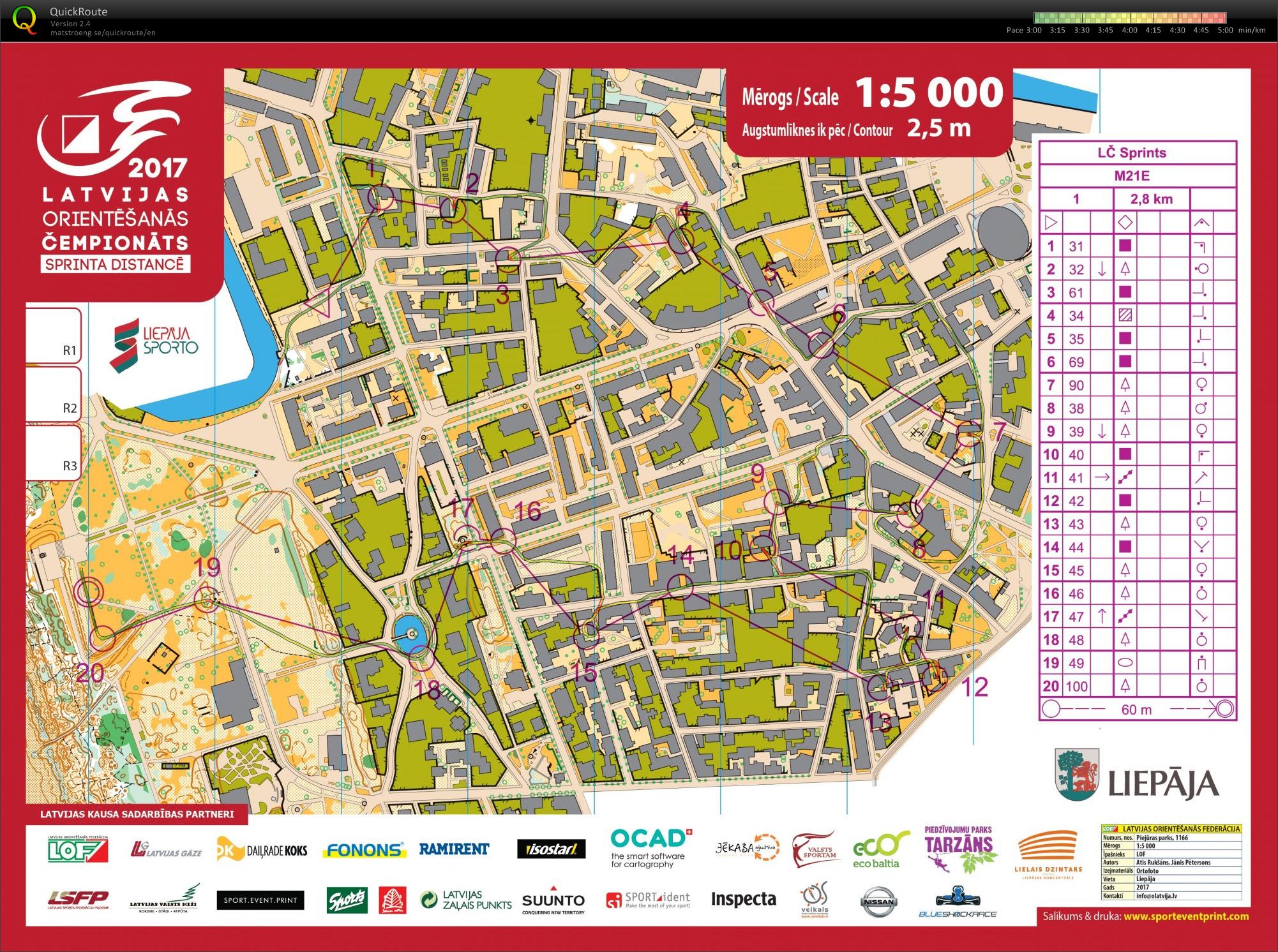 Latvian Championship Sprint (06/05/2017)