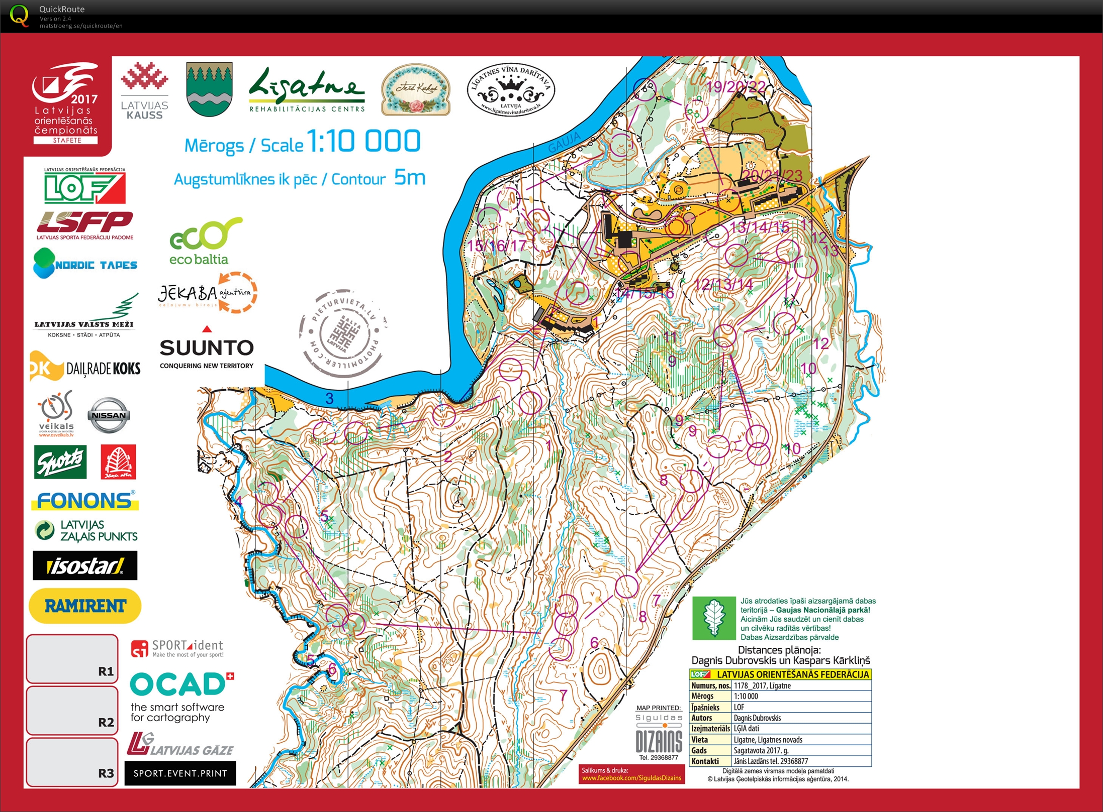 Latvian Championship Relay (10/09/2017)