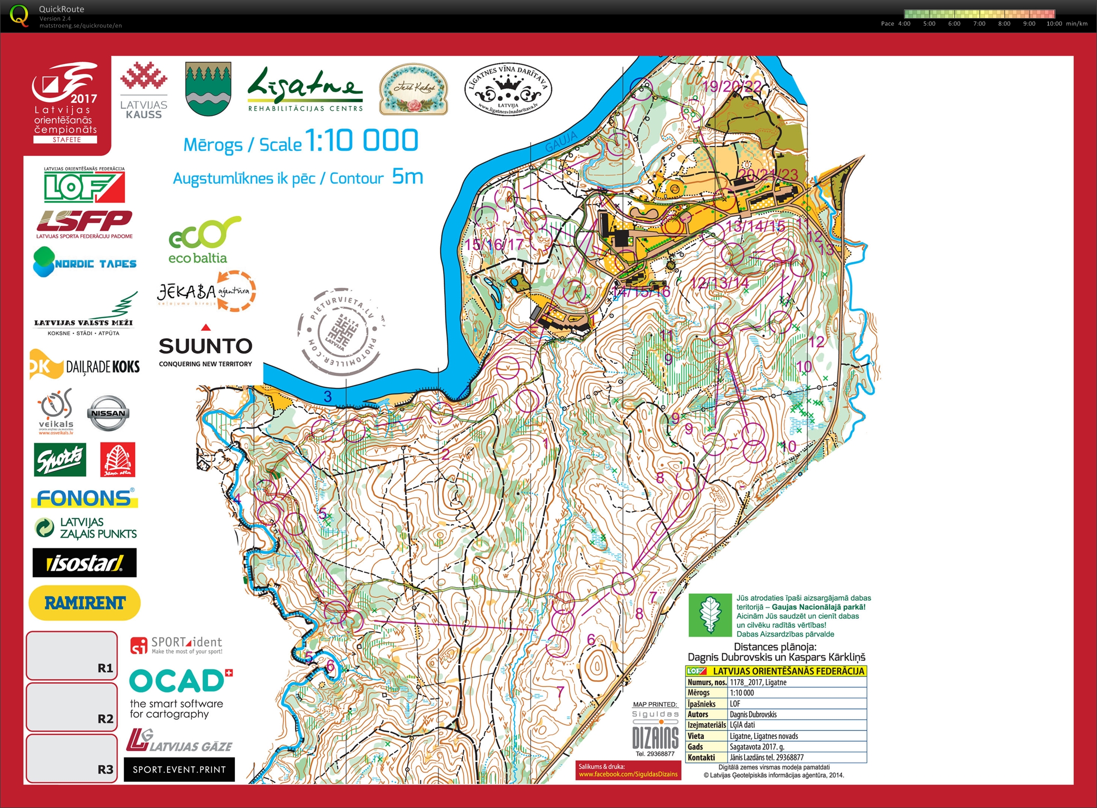 Latvian Championship Relay (10/09/2017)