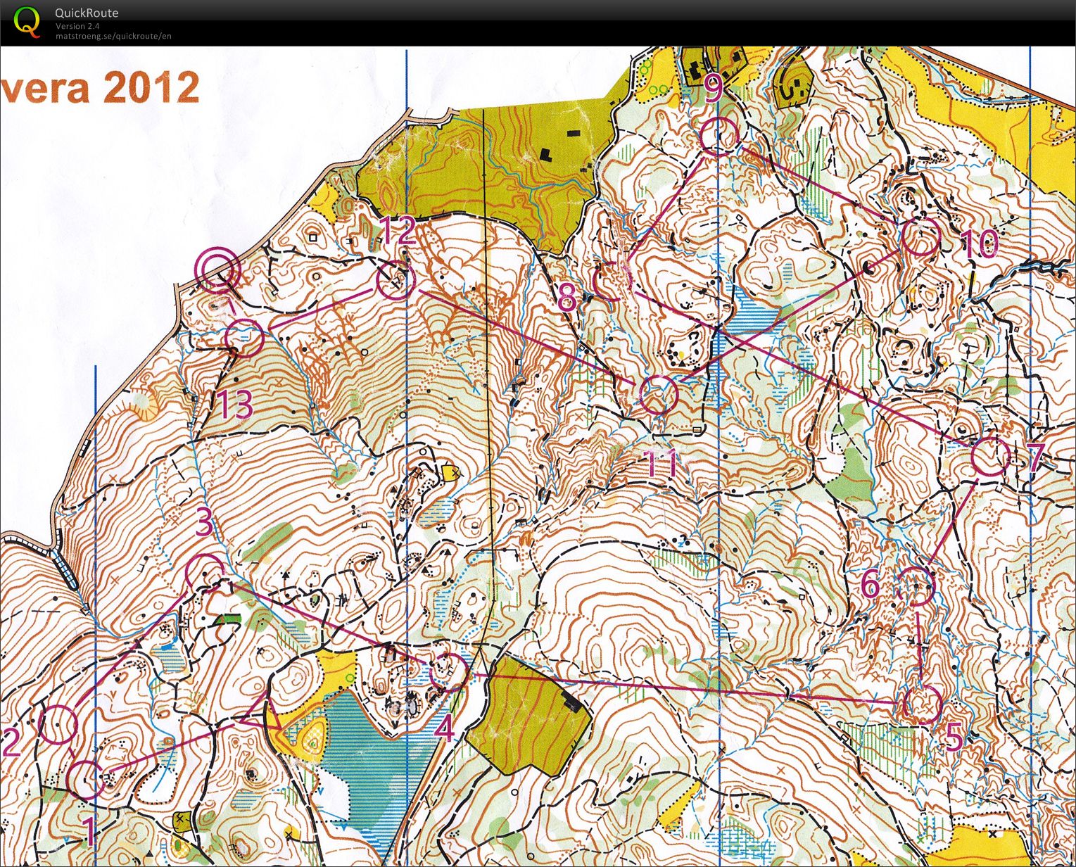 Recovery orienteering (06/04/2018)