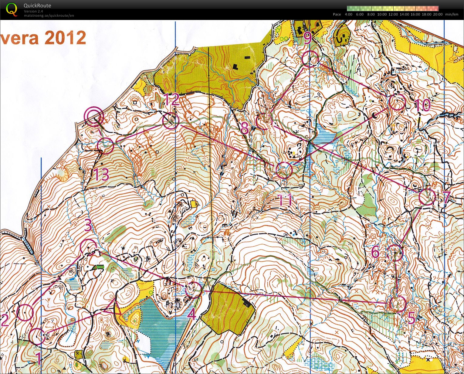 Recovery orienteering (06/04/2018)