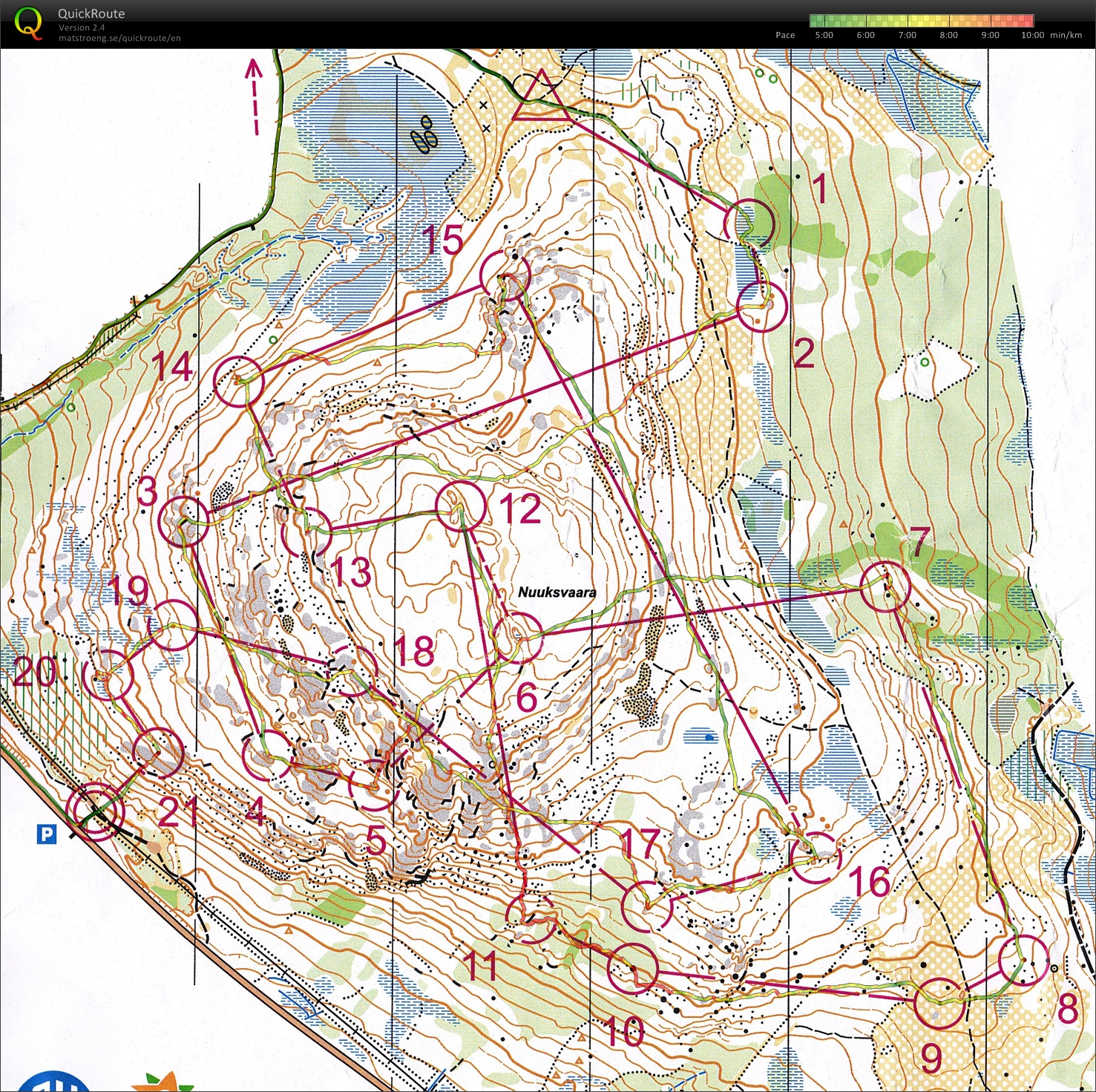 Jukola 2020 training (16/09/2018)