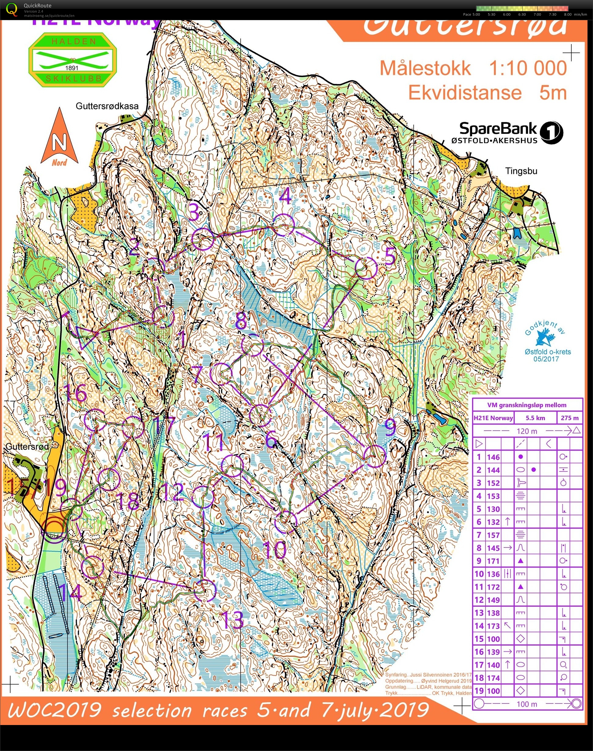 WOC Selection Middle (07/07/2019)