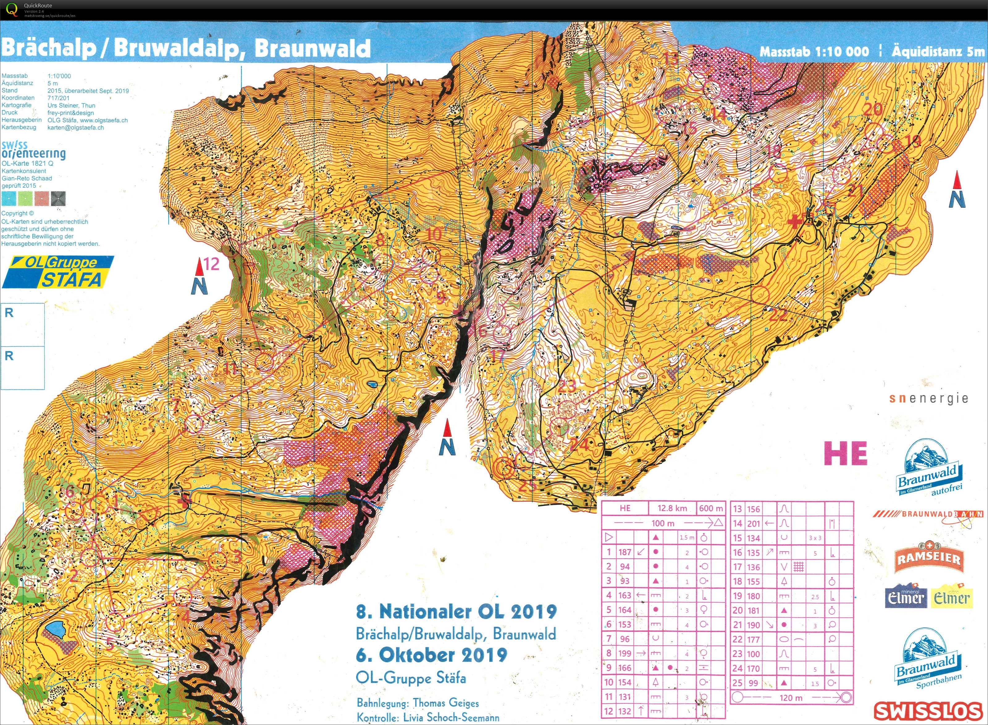 8. Nationaler OL (Langdistanz) (06/10/2019)