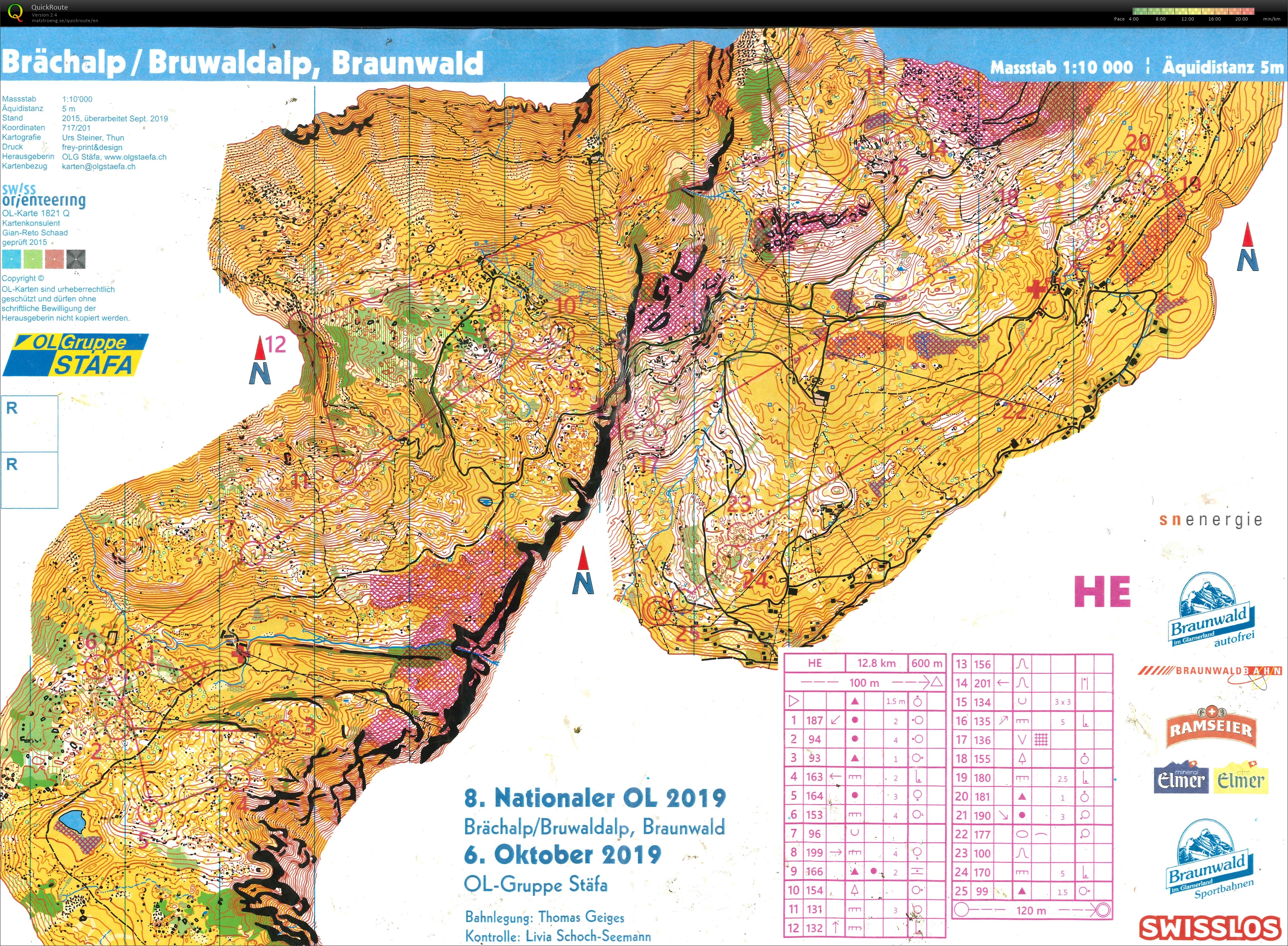 8. Nationaler OL (Langdistanz) (06/10/2019)