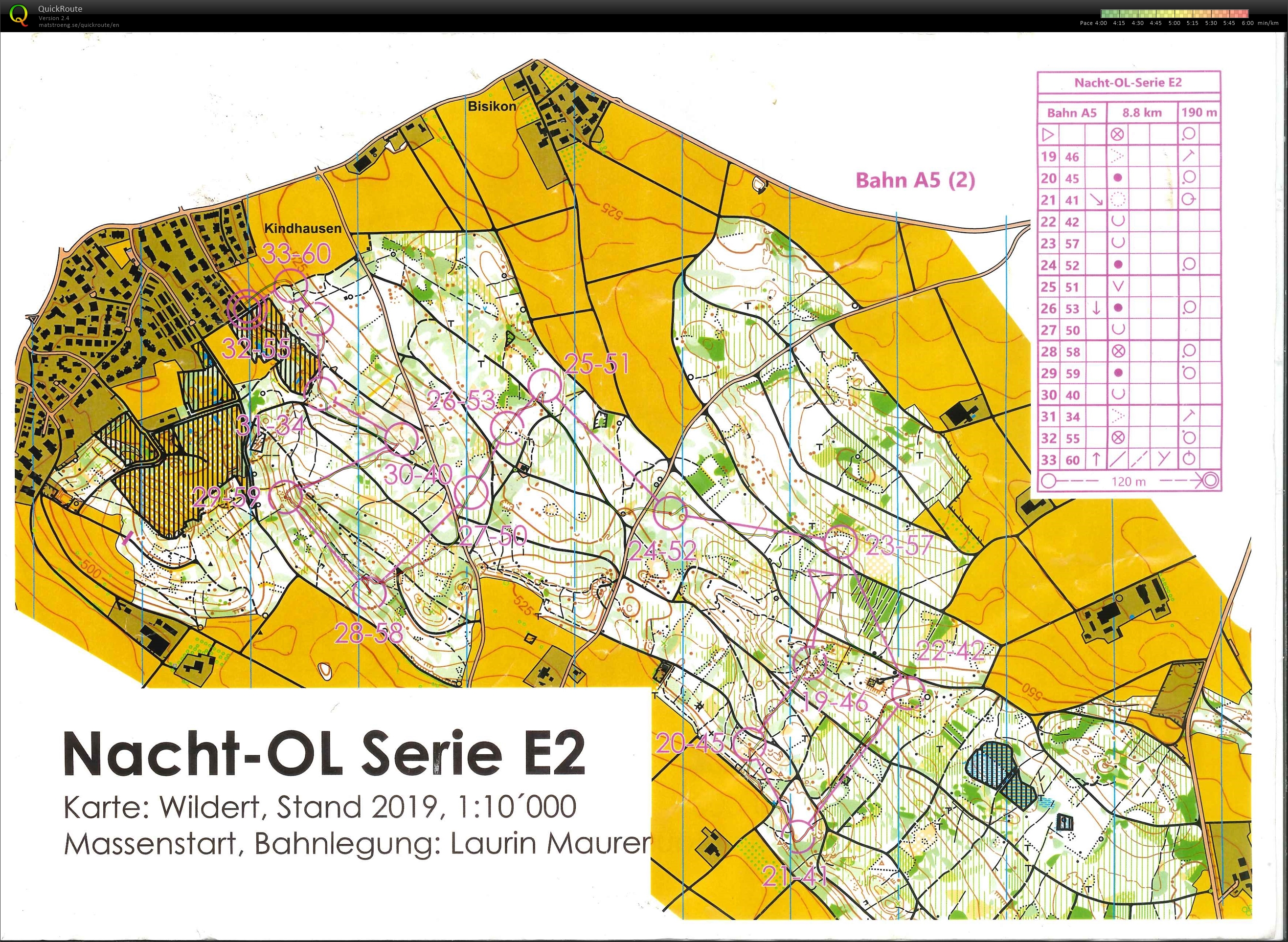 Zürcher nacht ol e2 - Lap 2 (07/02/2020)