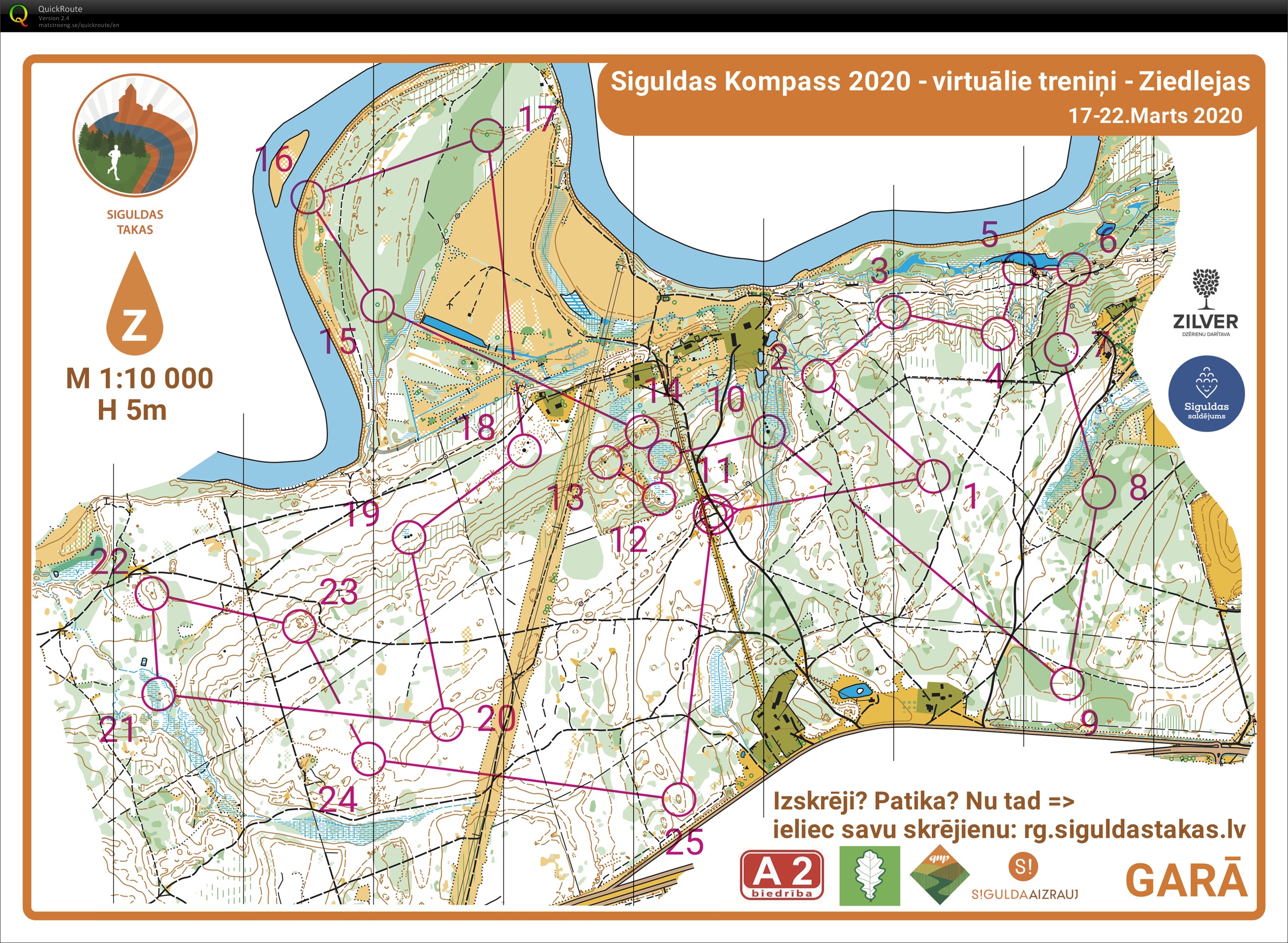 Siguldas kompass #1 (19/03/2020)
