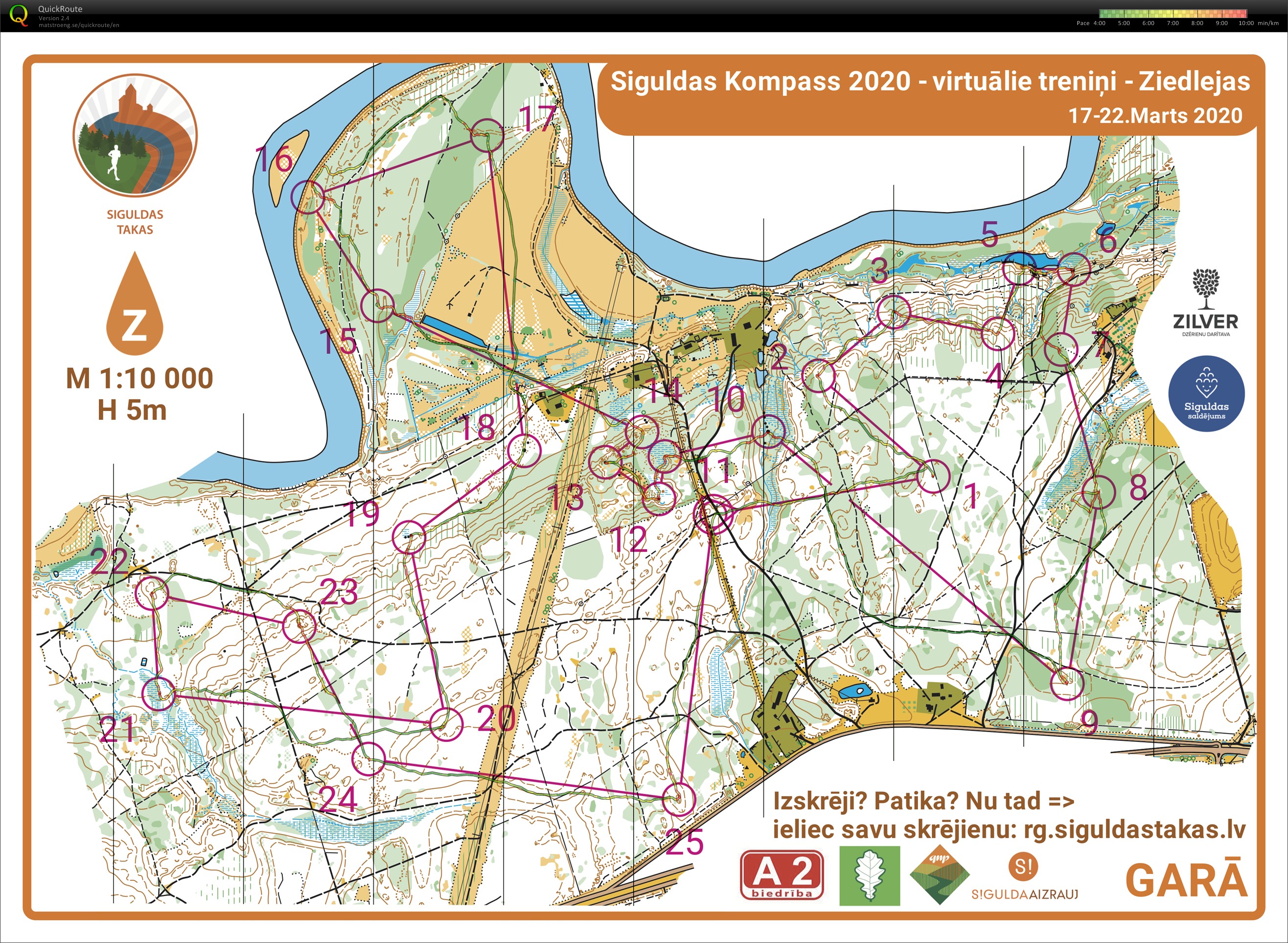 Siguldas kompass #1 (19/03/2020)