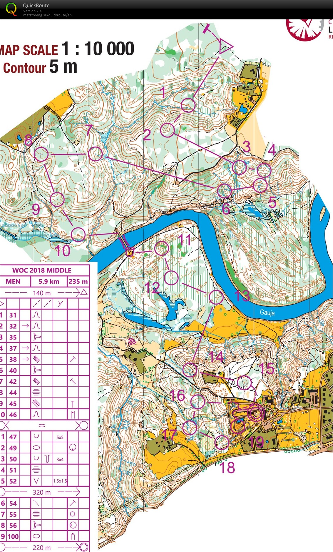 WOC 2018 Middle rerun (13/05/2020)