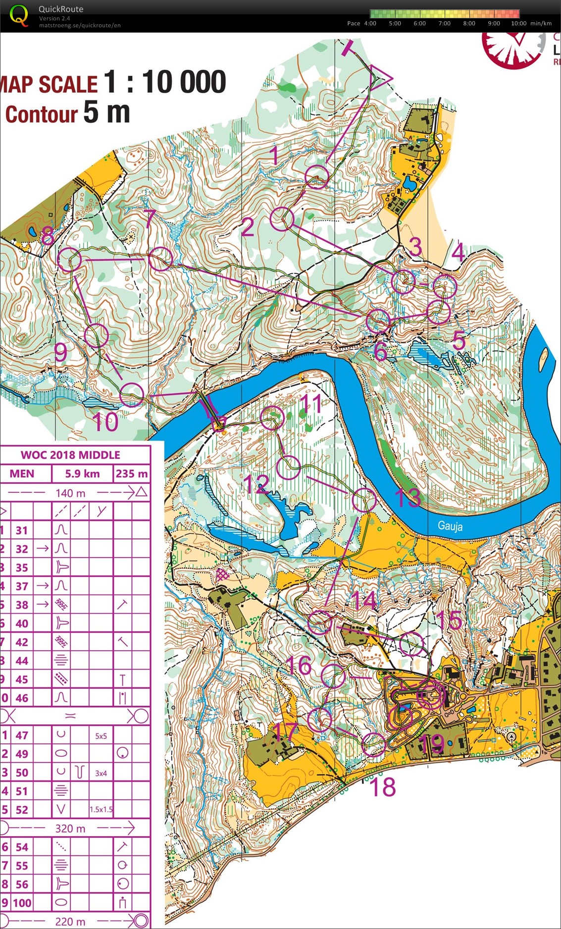 WOC 2018 Middle rerun (13/05/2020)