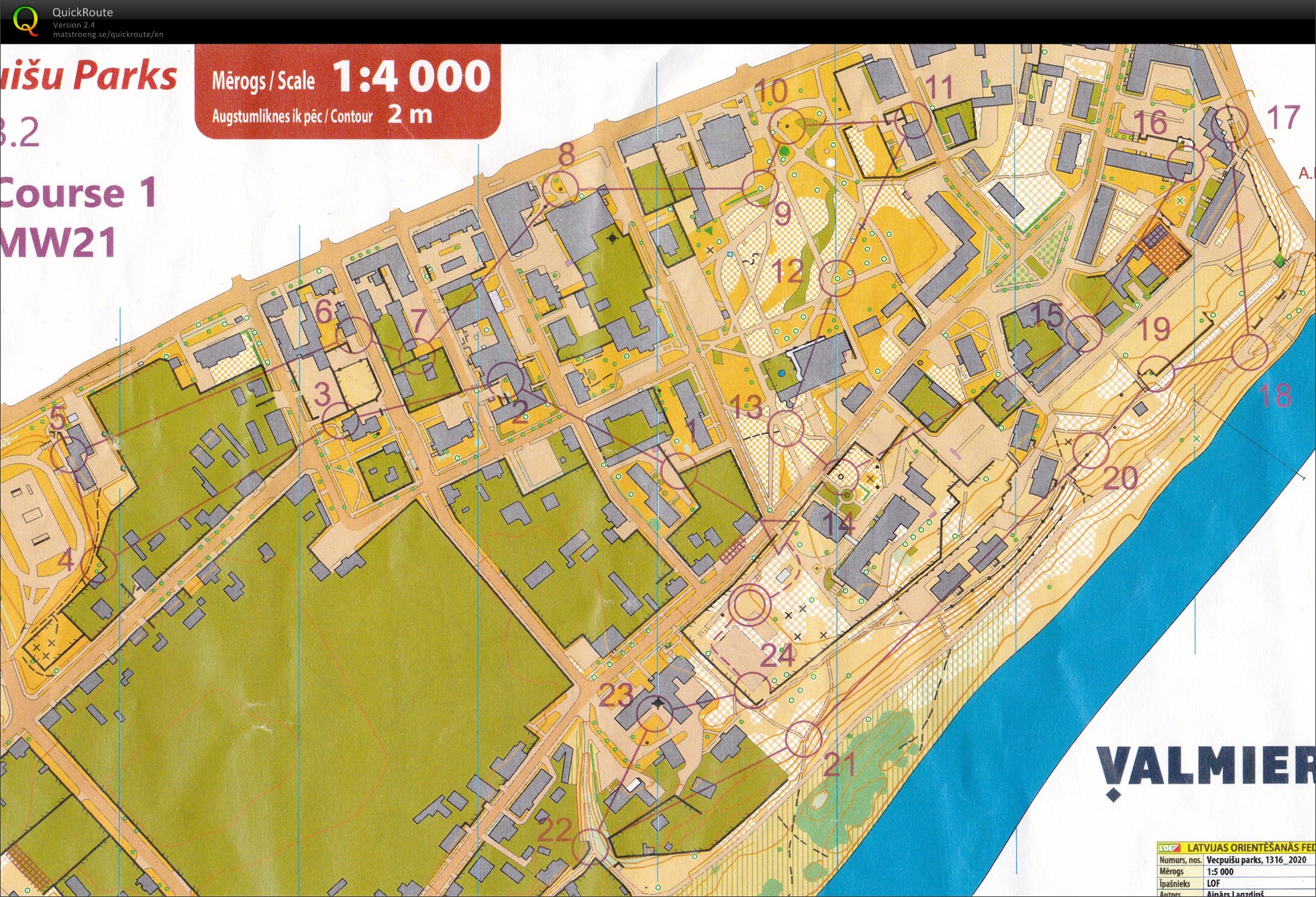 Latvian Championship Sprint Relay (02/08/2020)