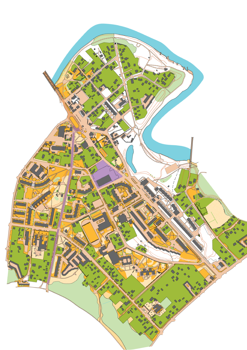 I made a sprint map without stepping foot in the embargoed area (01/08/2020)