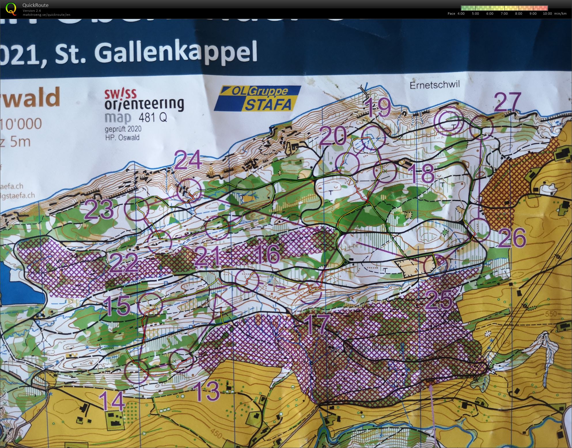 ZüriOberländer OL lap 2 (18/09/2021)
