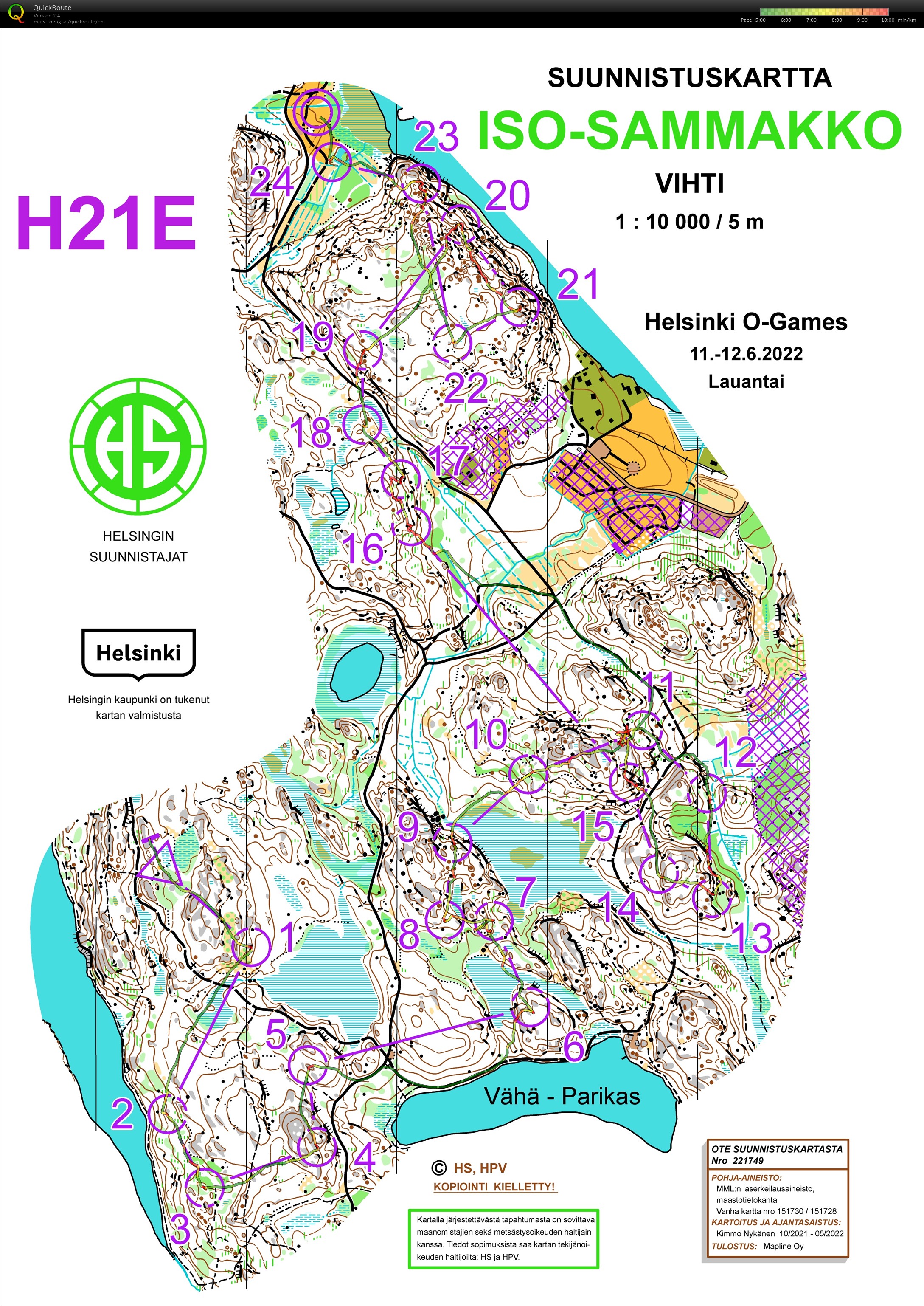 Helsinki O Games Middle (11/06/2022)