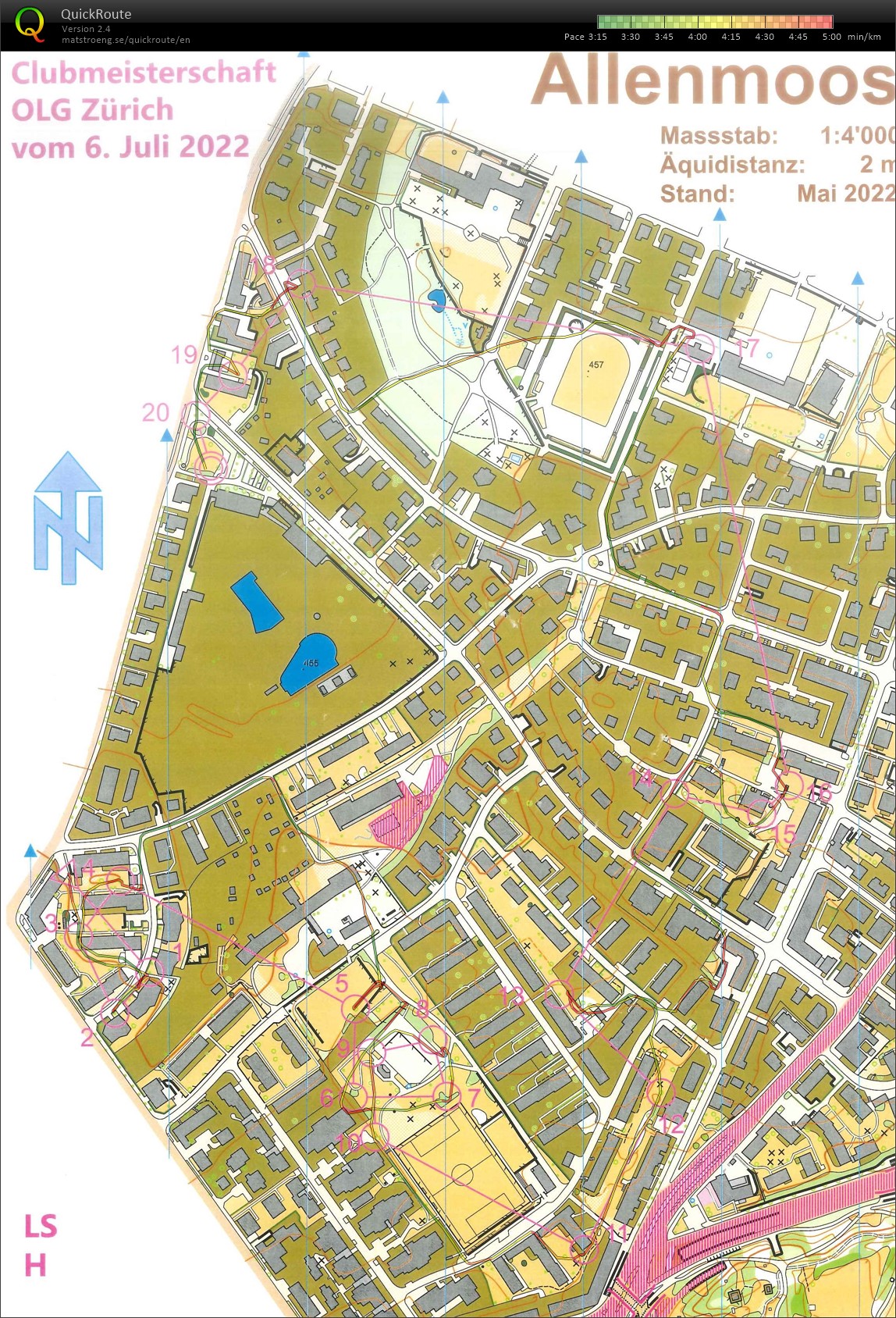 Clubmeisterschaft OLG Zurich (06/07/2022)