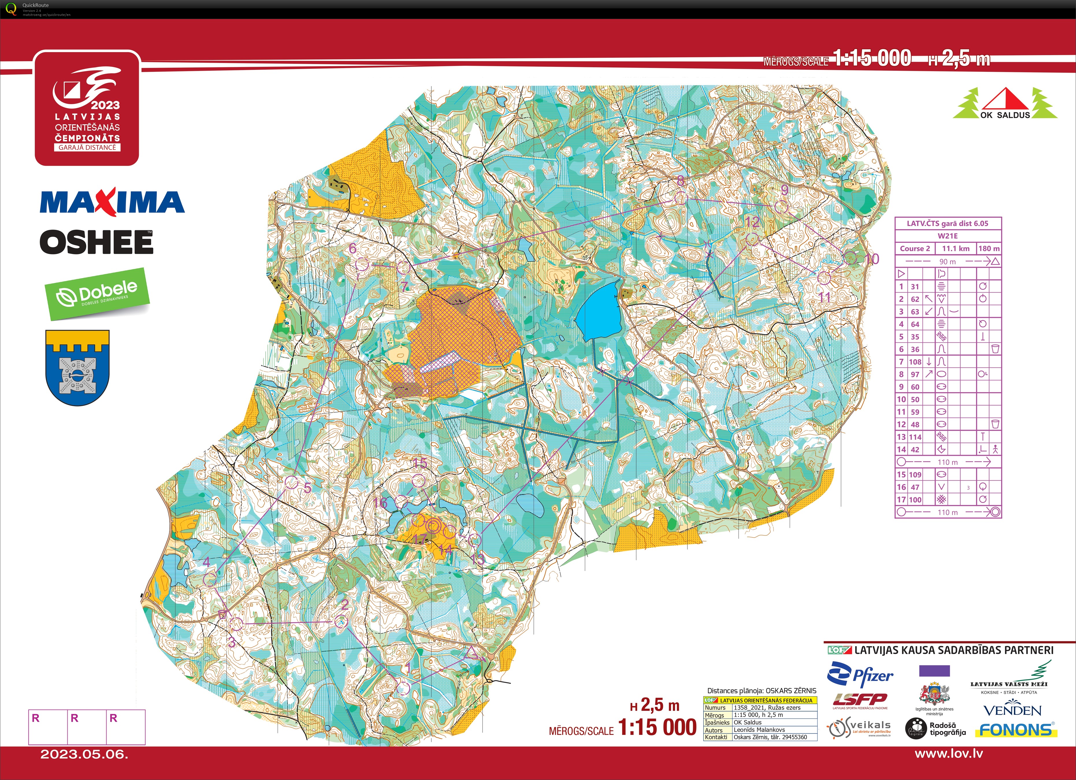 Latvian Championship Long W21E (06/05/2023)