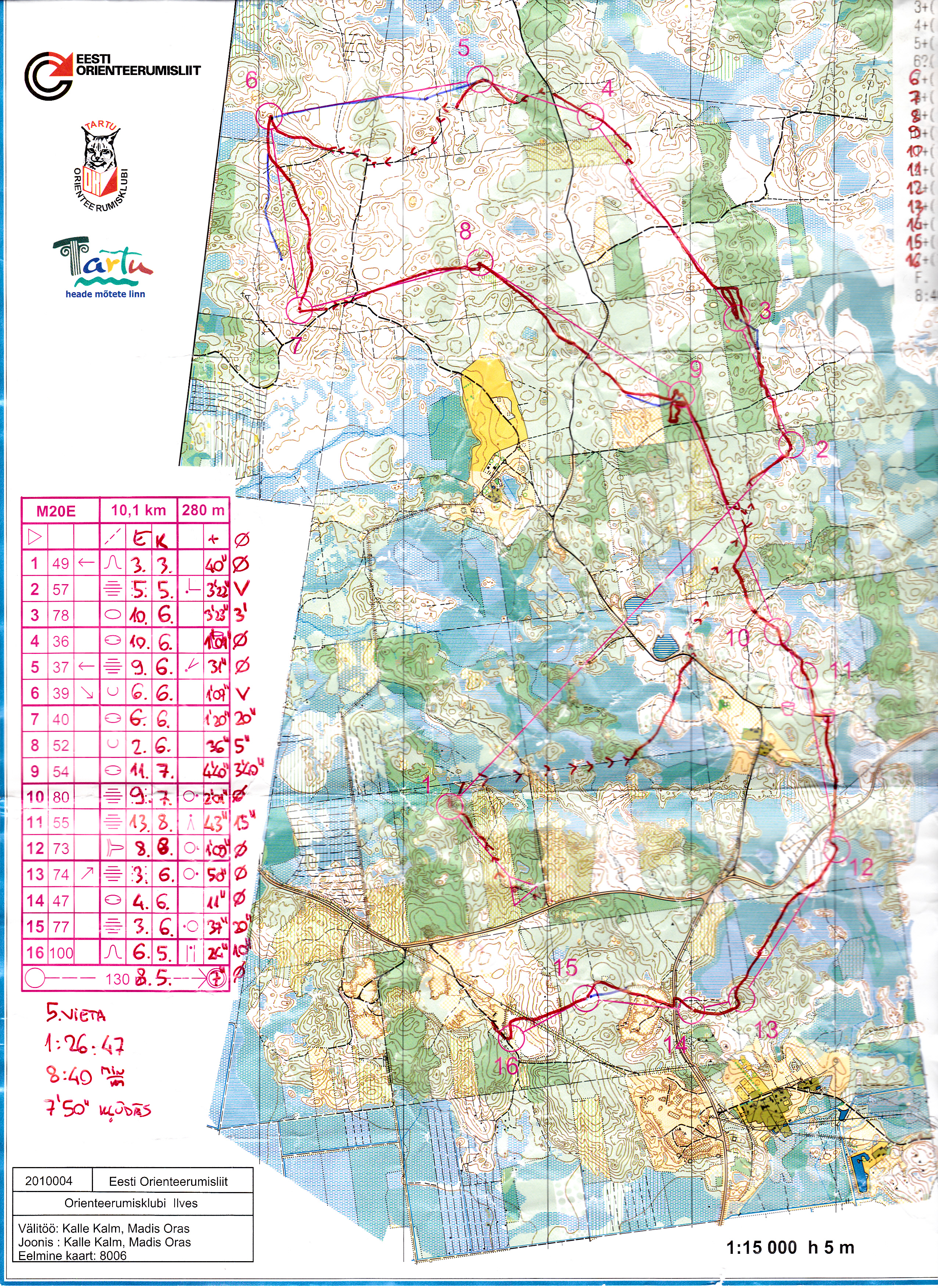 Baltic Championships Long (22/05/2010)