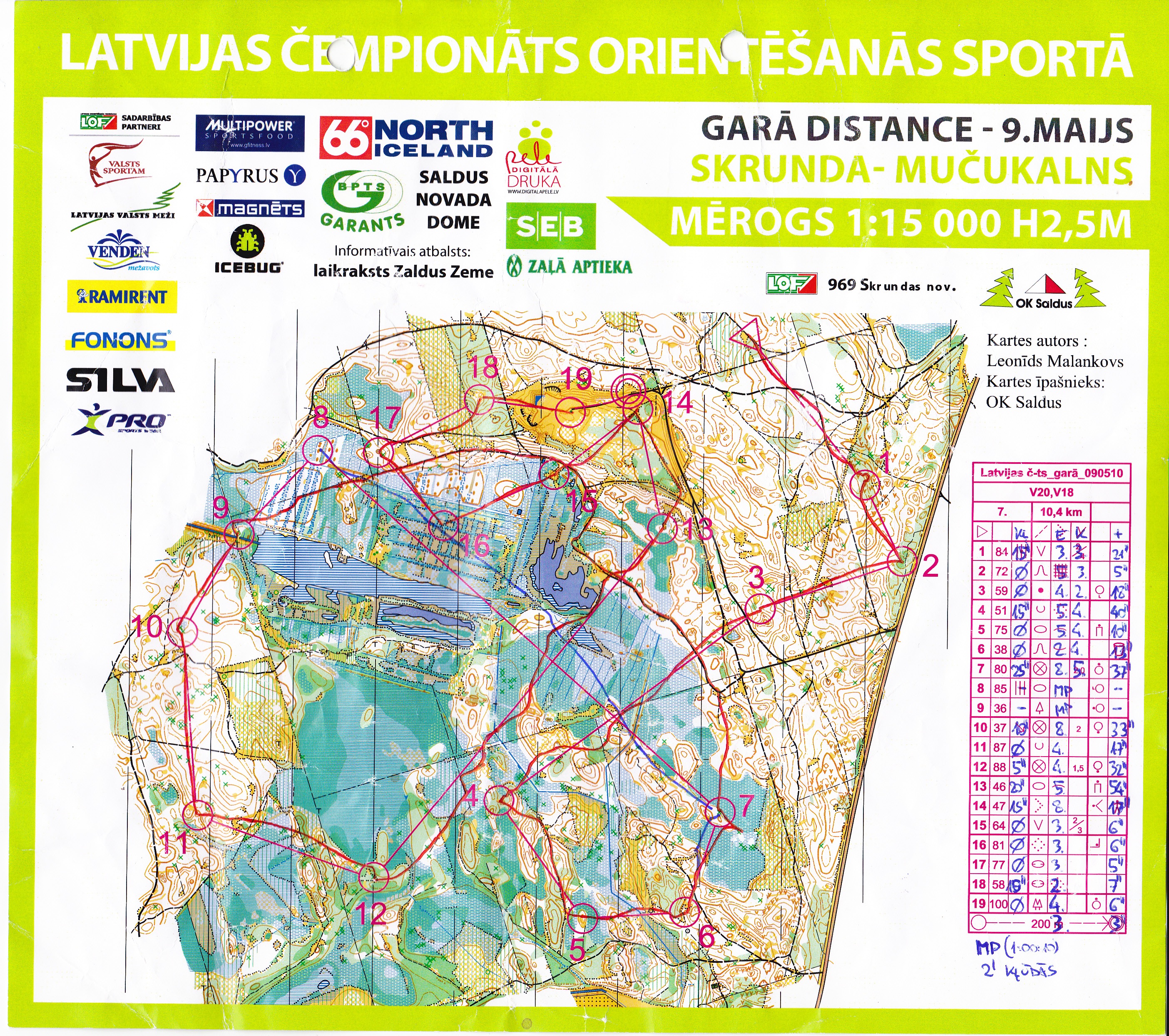 Latvian Championship Long (09/05/2010)