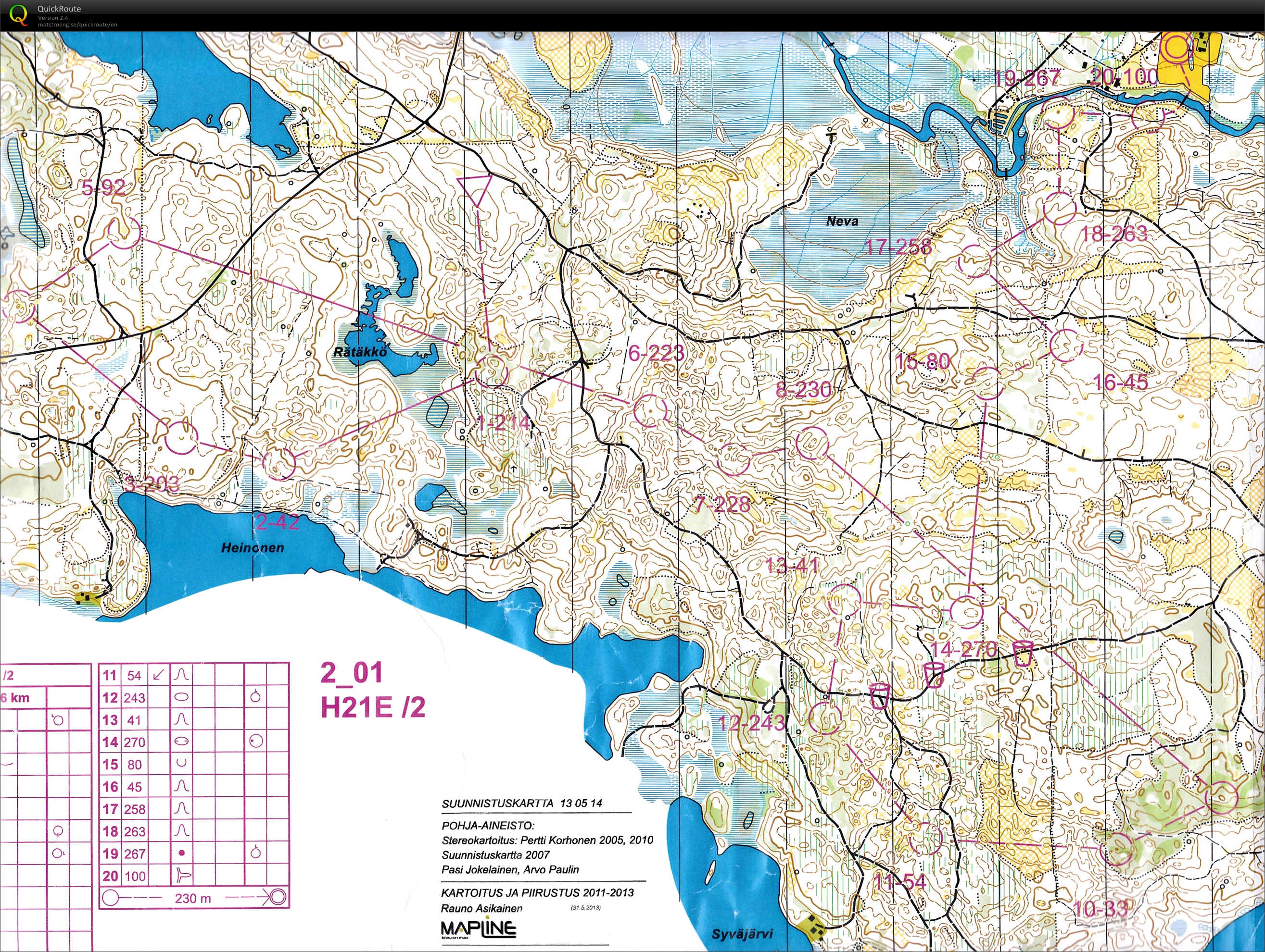 Kainuu Orienteering Week Day 2 (10/07/2013)