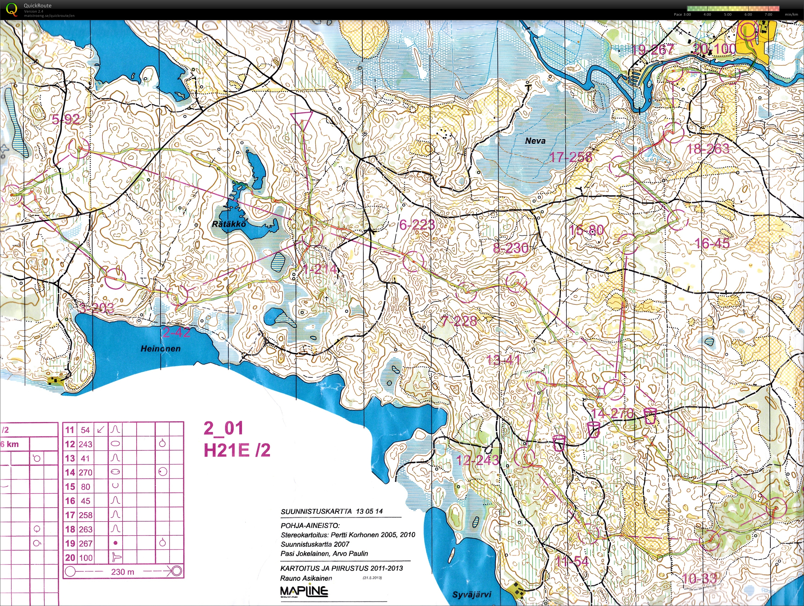Kainuu Orienteering Week Day 2 (10/07/2013)