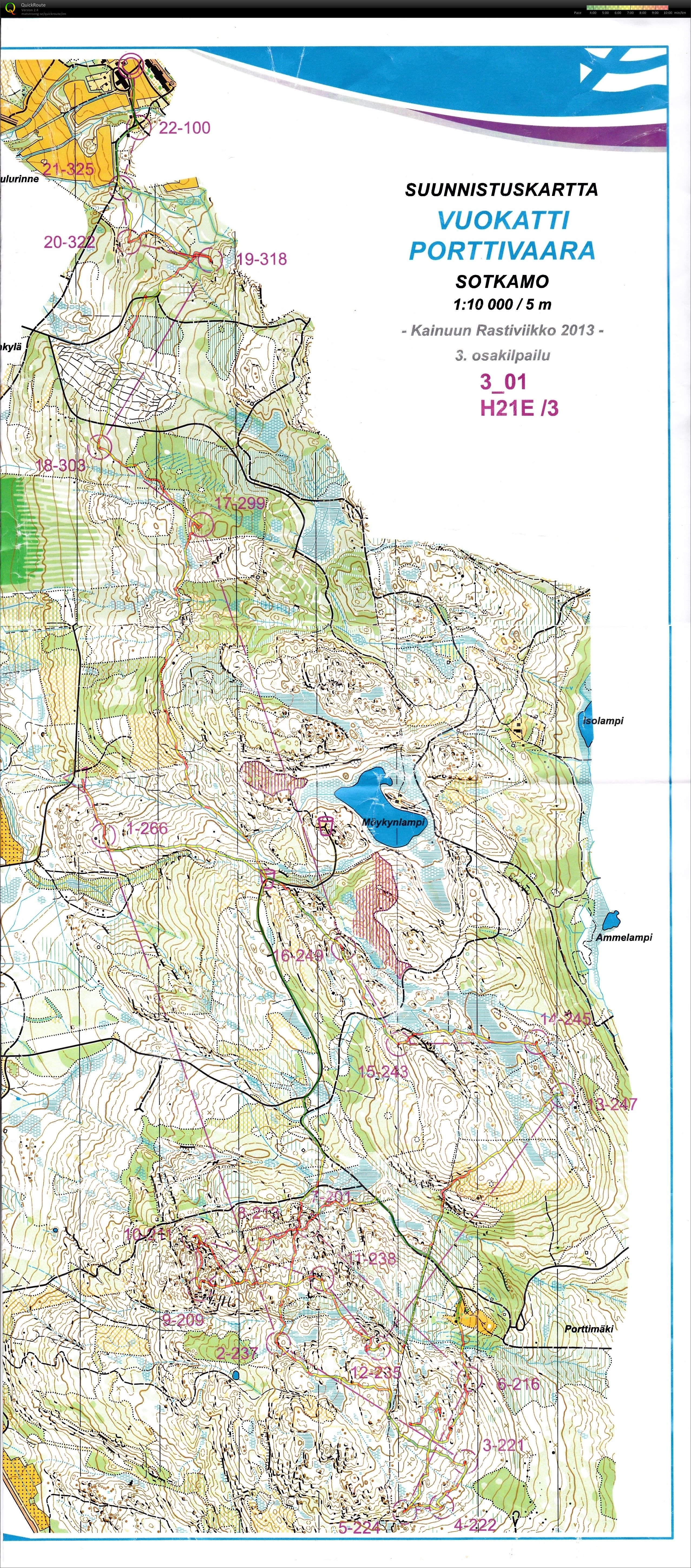 Kainuu Orienteering Week Day 3 (11/07/2013)