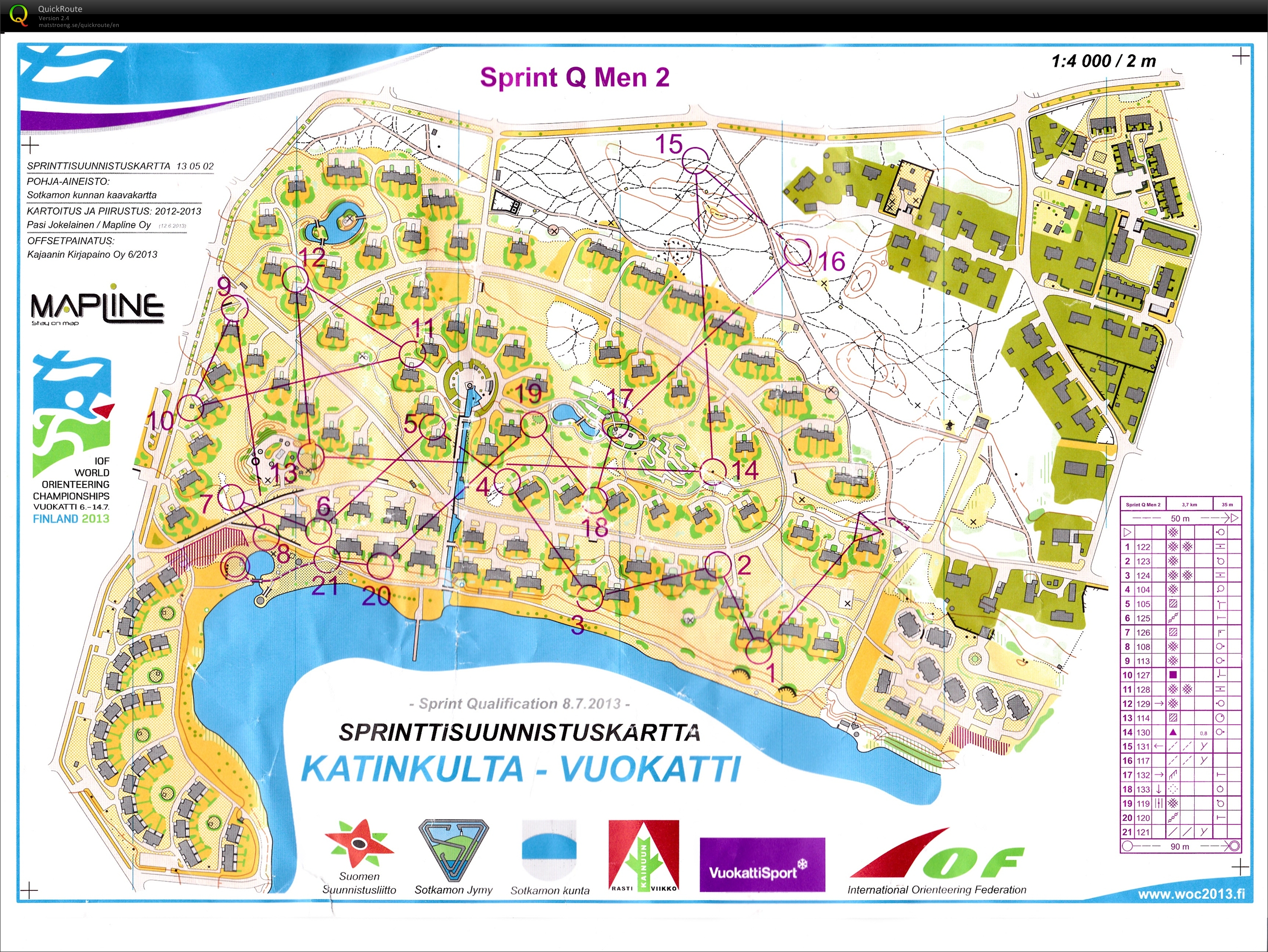 WOC Sprint Q Rerun (08/07/2013)