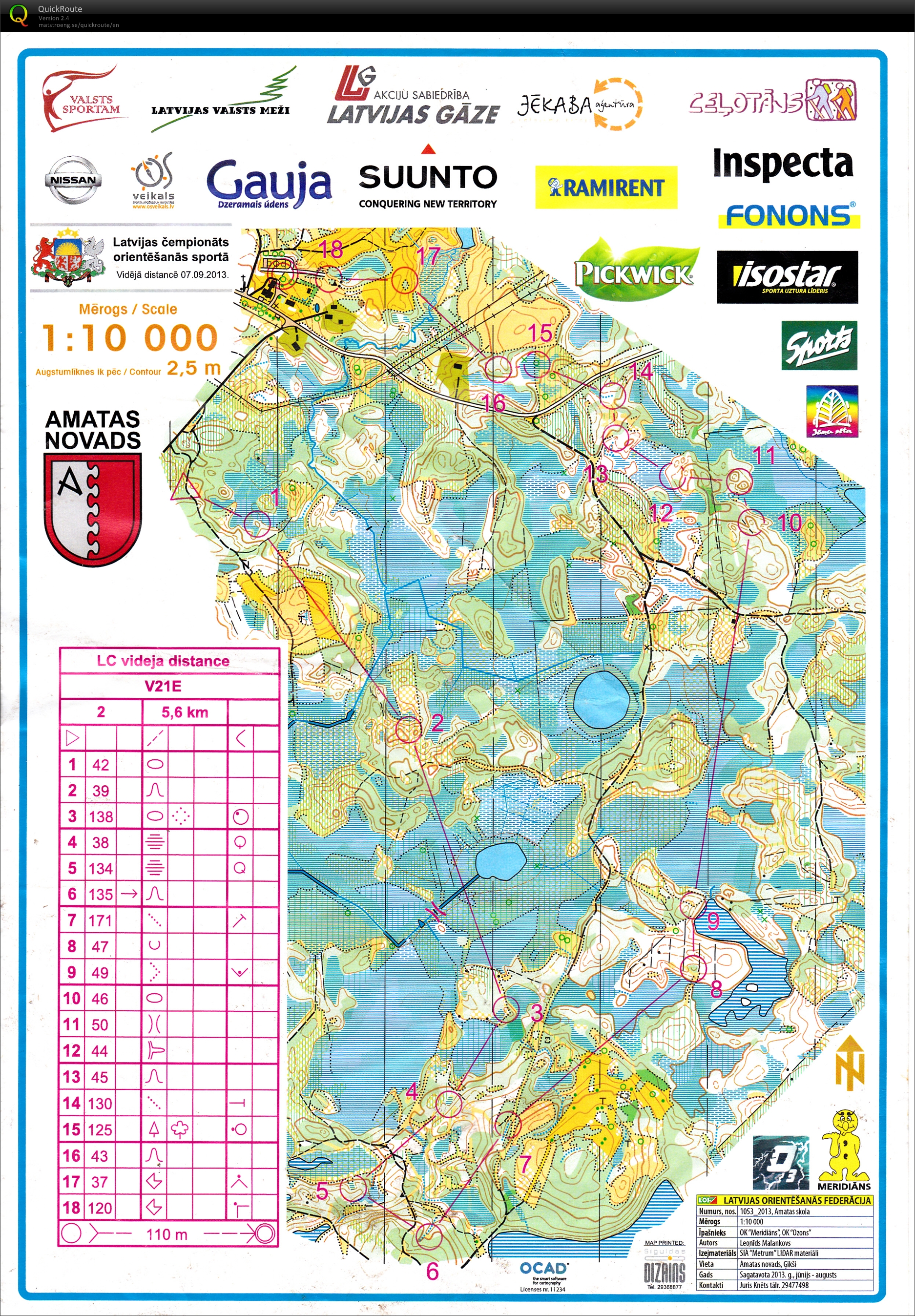 Latvian Championship Middle (07/09/2013)