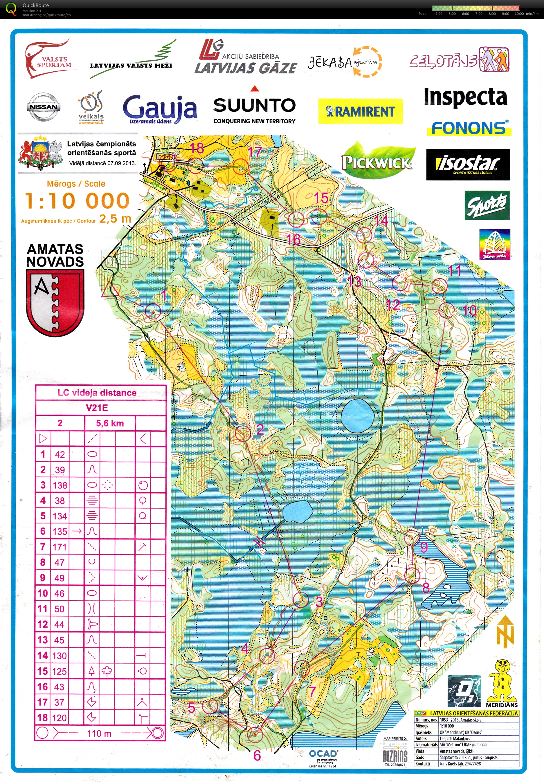 Latvian Championship Middle (07/09/2013)