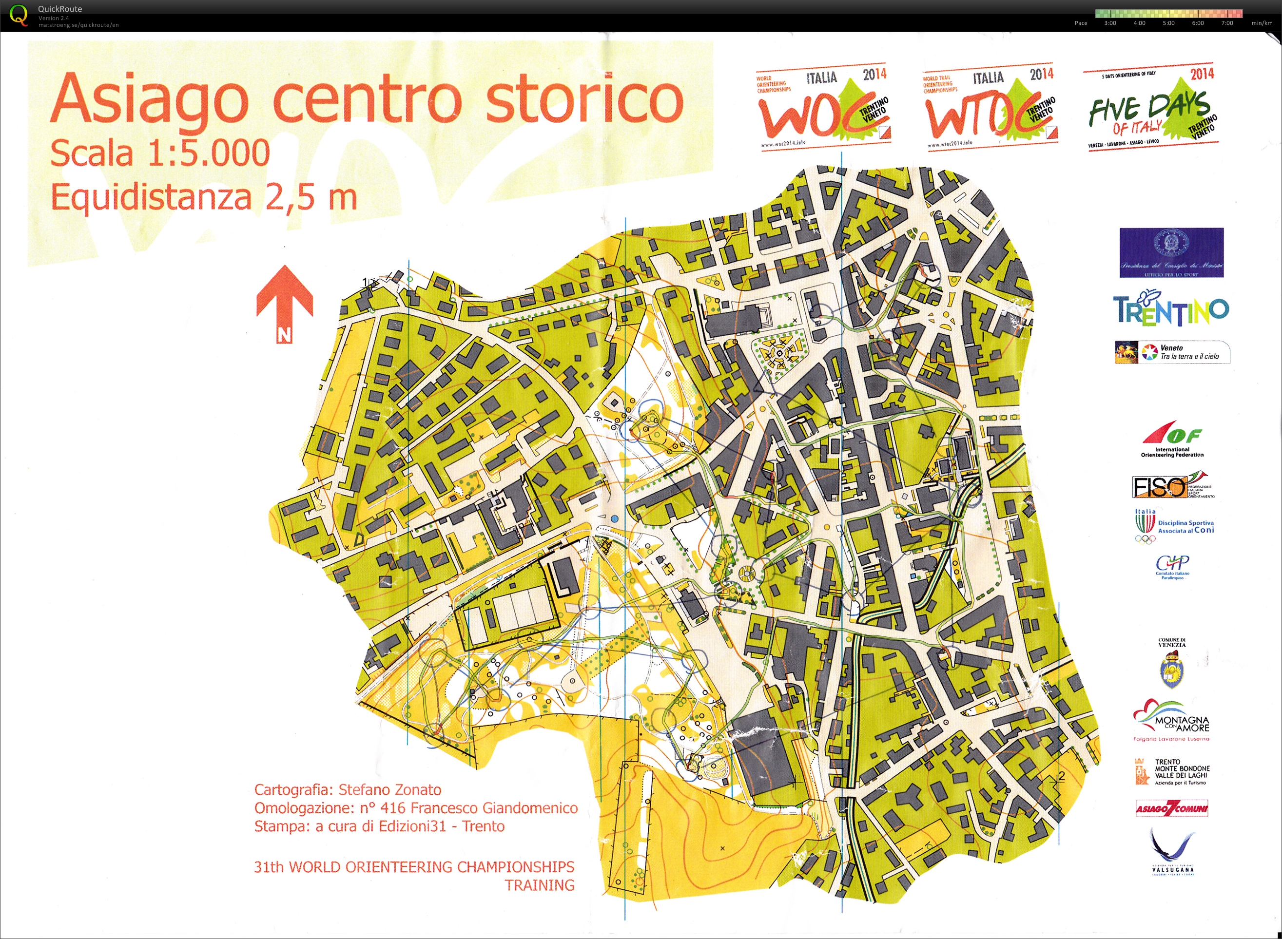WOC Sprint training (02/10/2013)