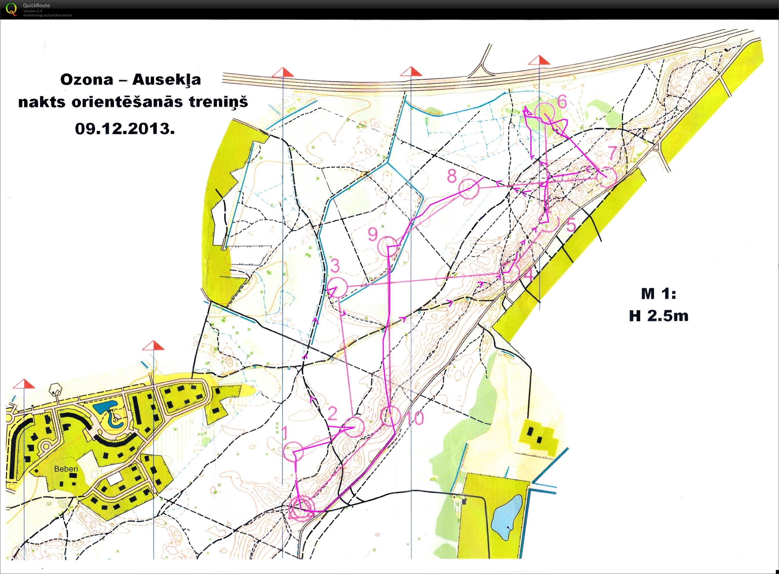 Ozons/Auseklis Night lap1 (10/12/2013)
