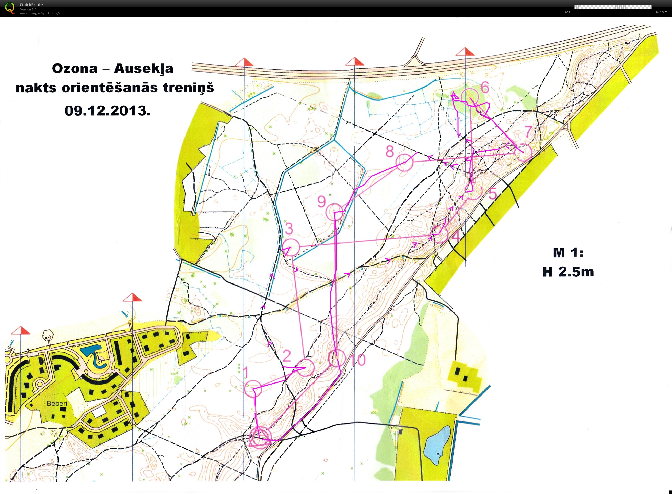 Ozons/Auseklis Night lap1 (10/12/2013)