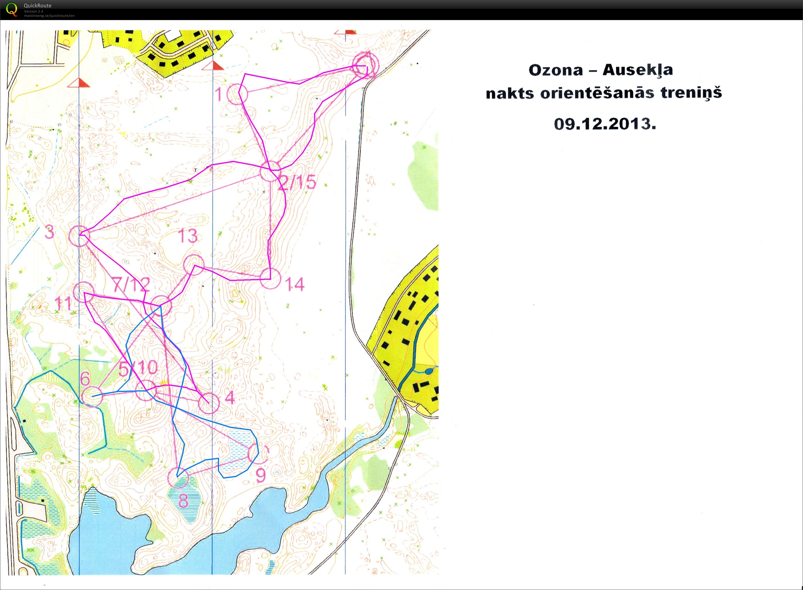 Ozons/Auseklis Night lap2 (10/12/2013)