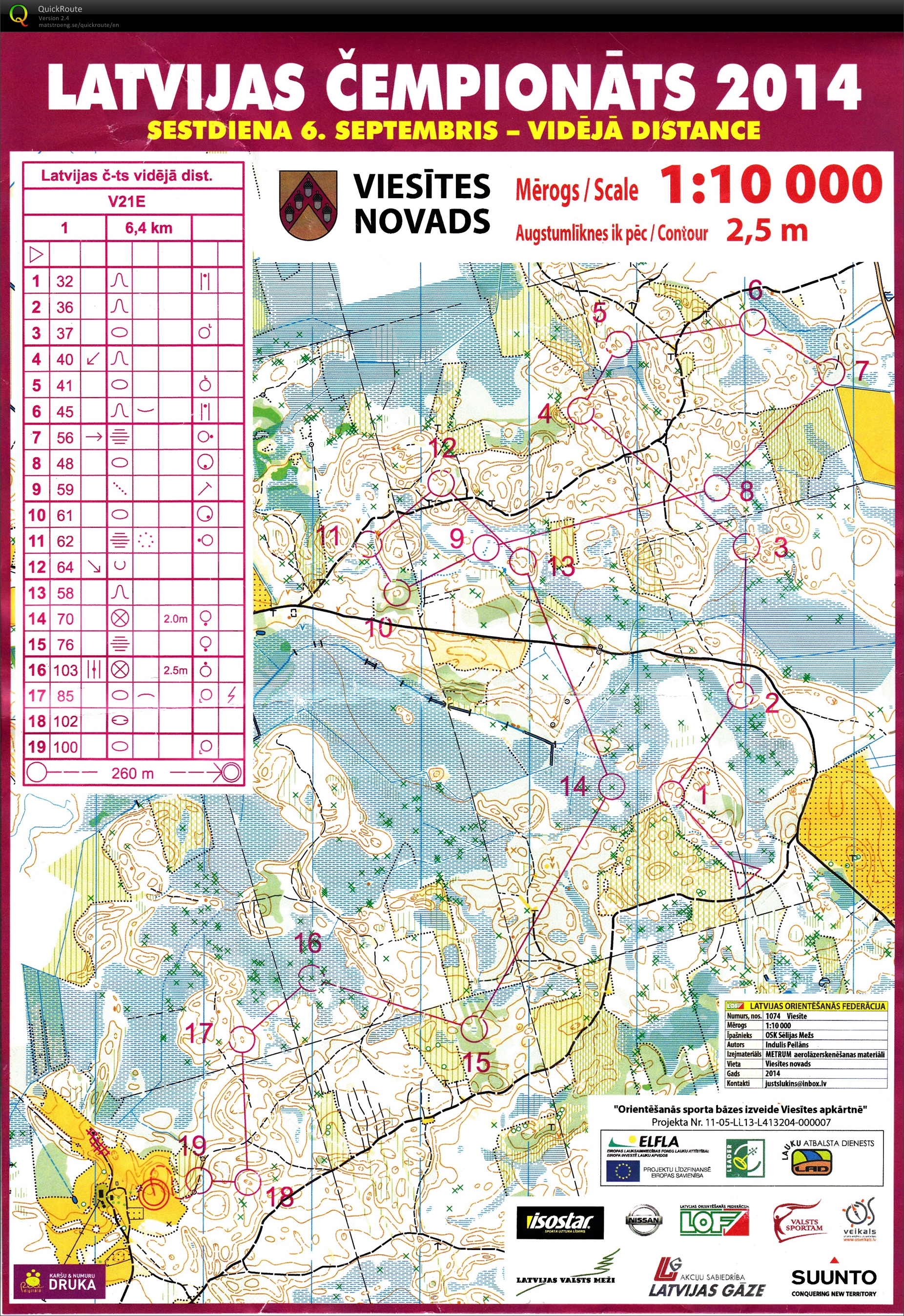 Latvian Championship Middle (06/09/2014)