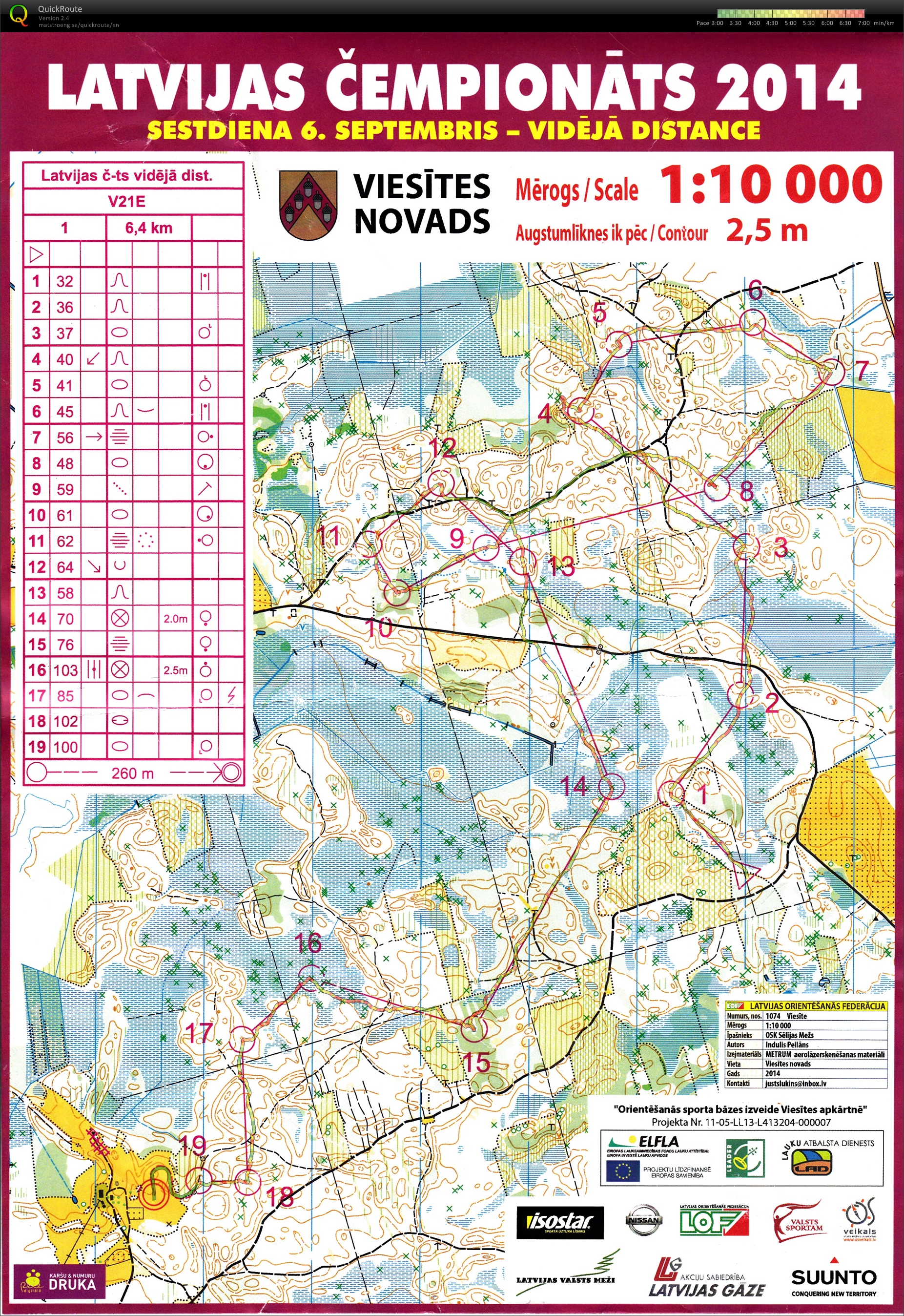 Latvian Championship Middle (06/09/2014)