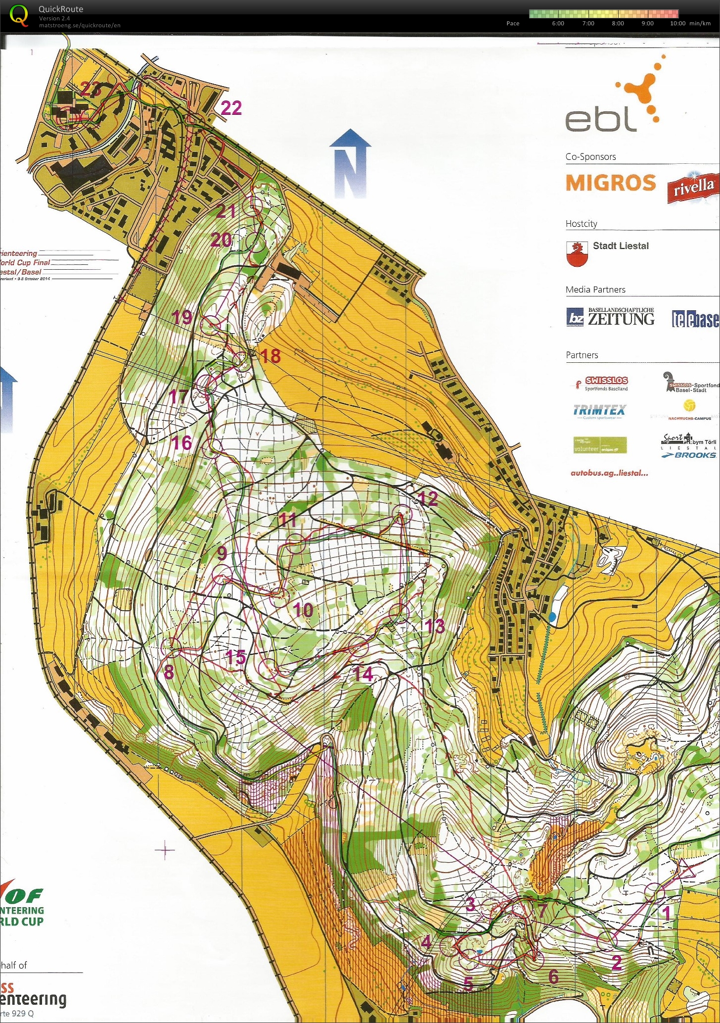 Pasaules kausa distance (18/10/2014)